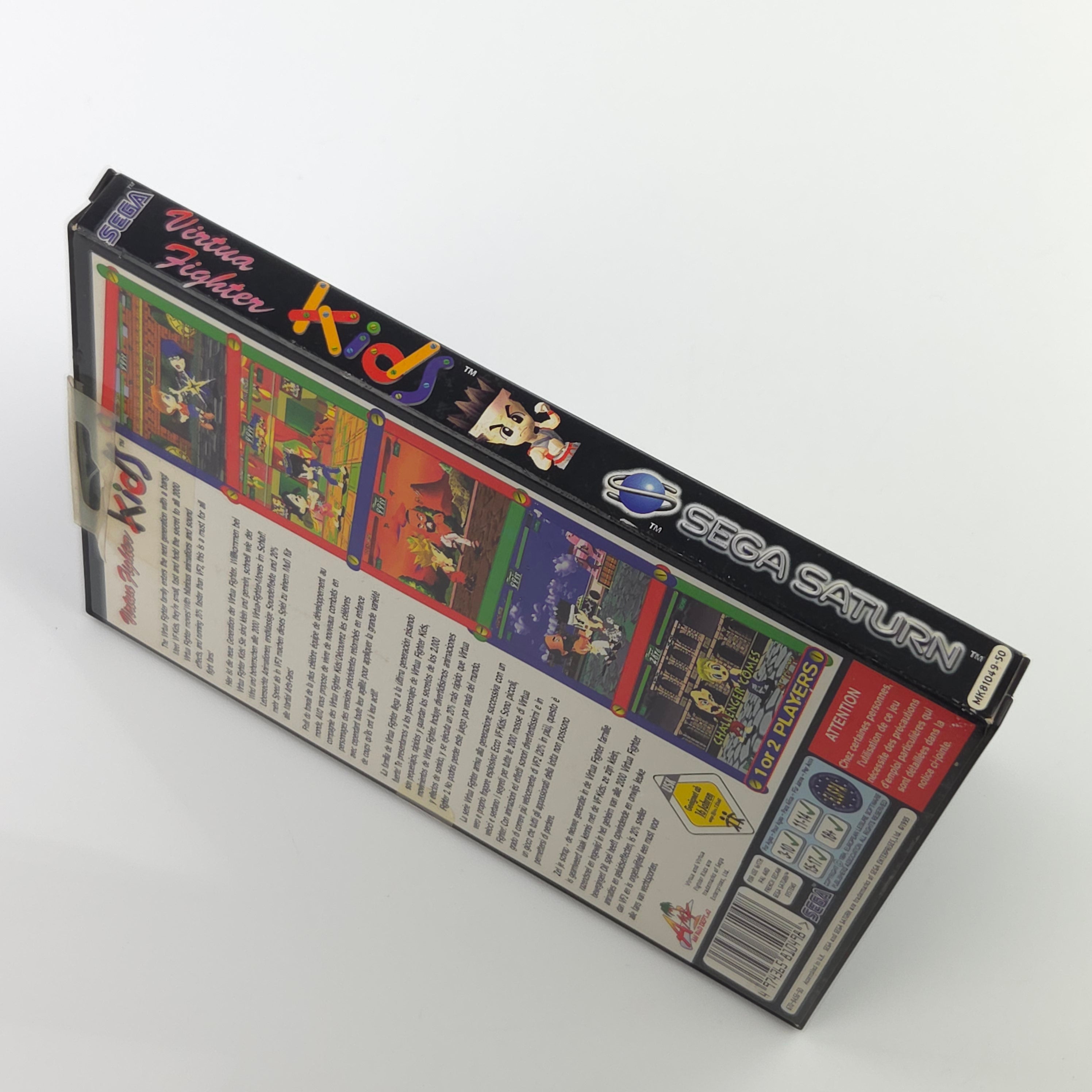 Sega Saturn Spiel – Virtua Fighter Kids (OVP PAL)