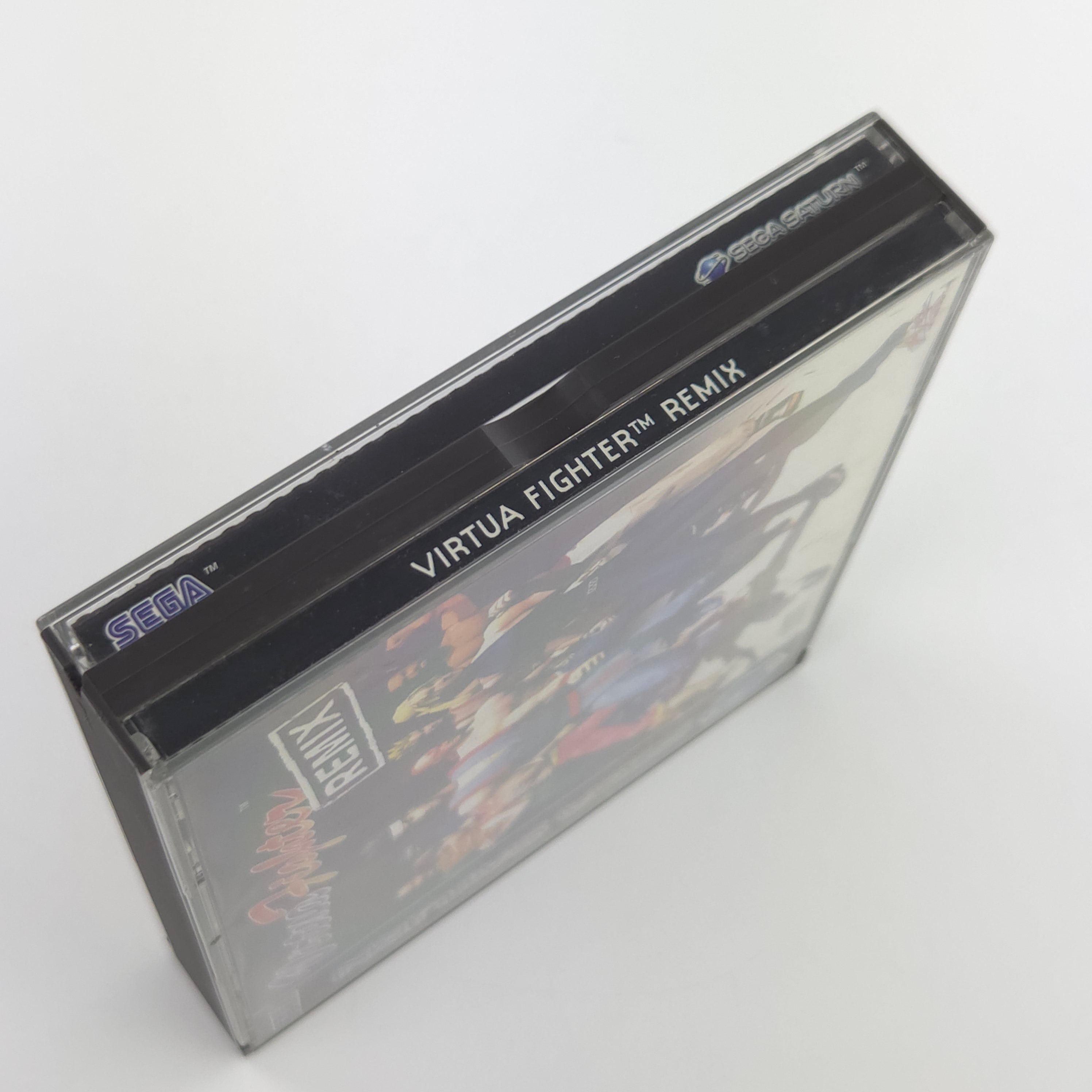 Sega Saturn Spiel Virtua Fighter Remix OVP PAL EUR