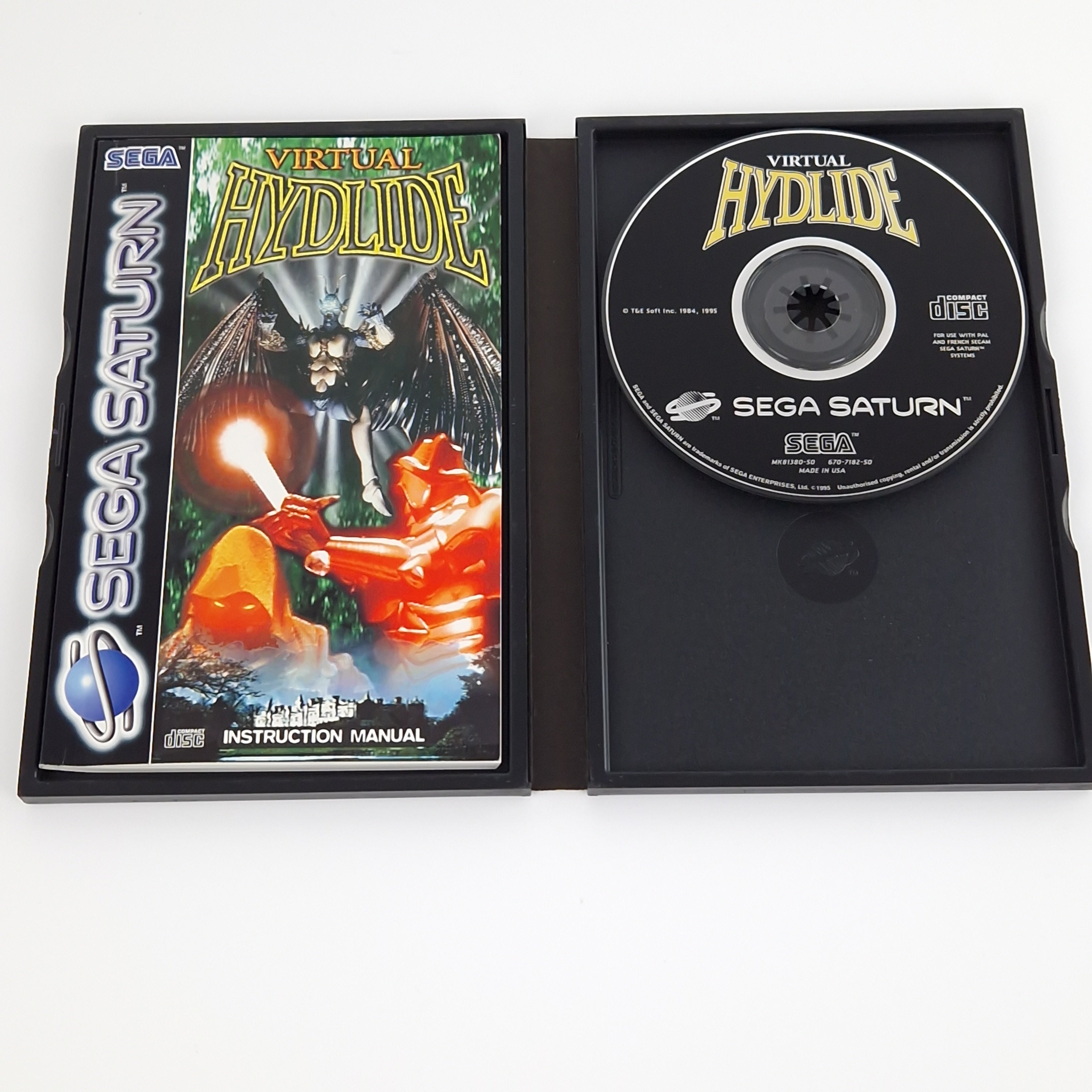 Sega Saturn Spiel – Virtual Hydlide OVP PAL