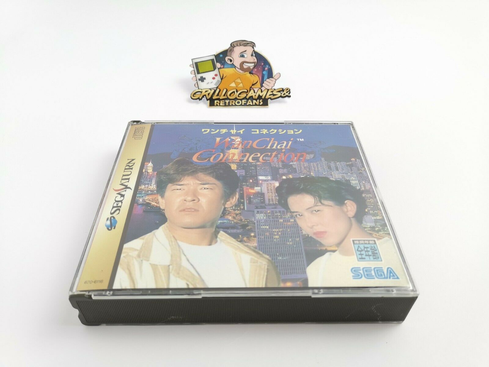 Sega Saturn Spiel – WanChai Connection (NTSC-J OVP)