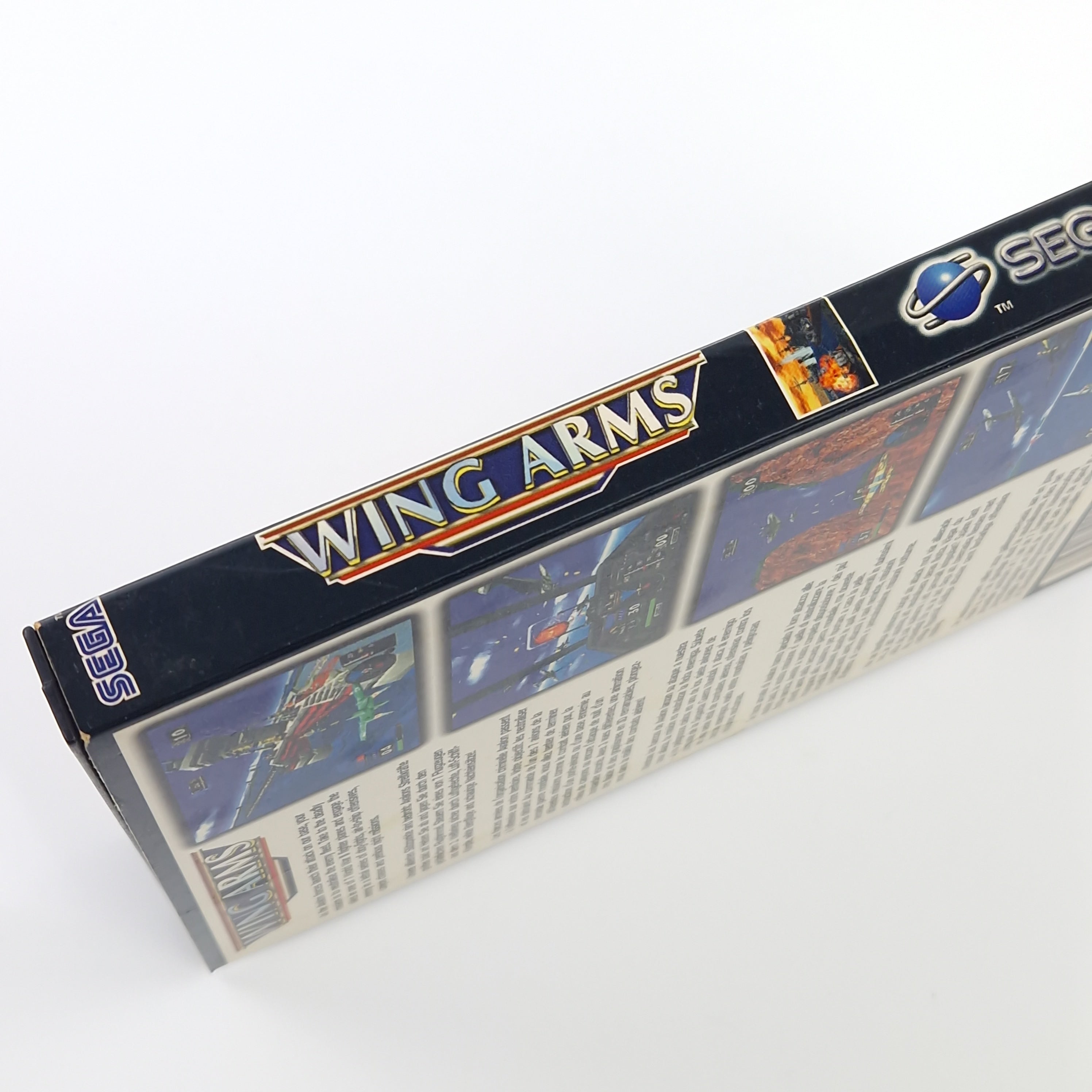 Sega Saturn Spiel – Wing Arms OVP CD Anleitung