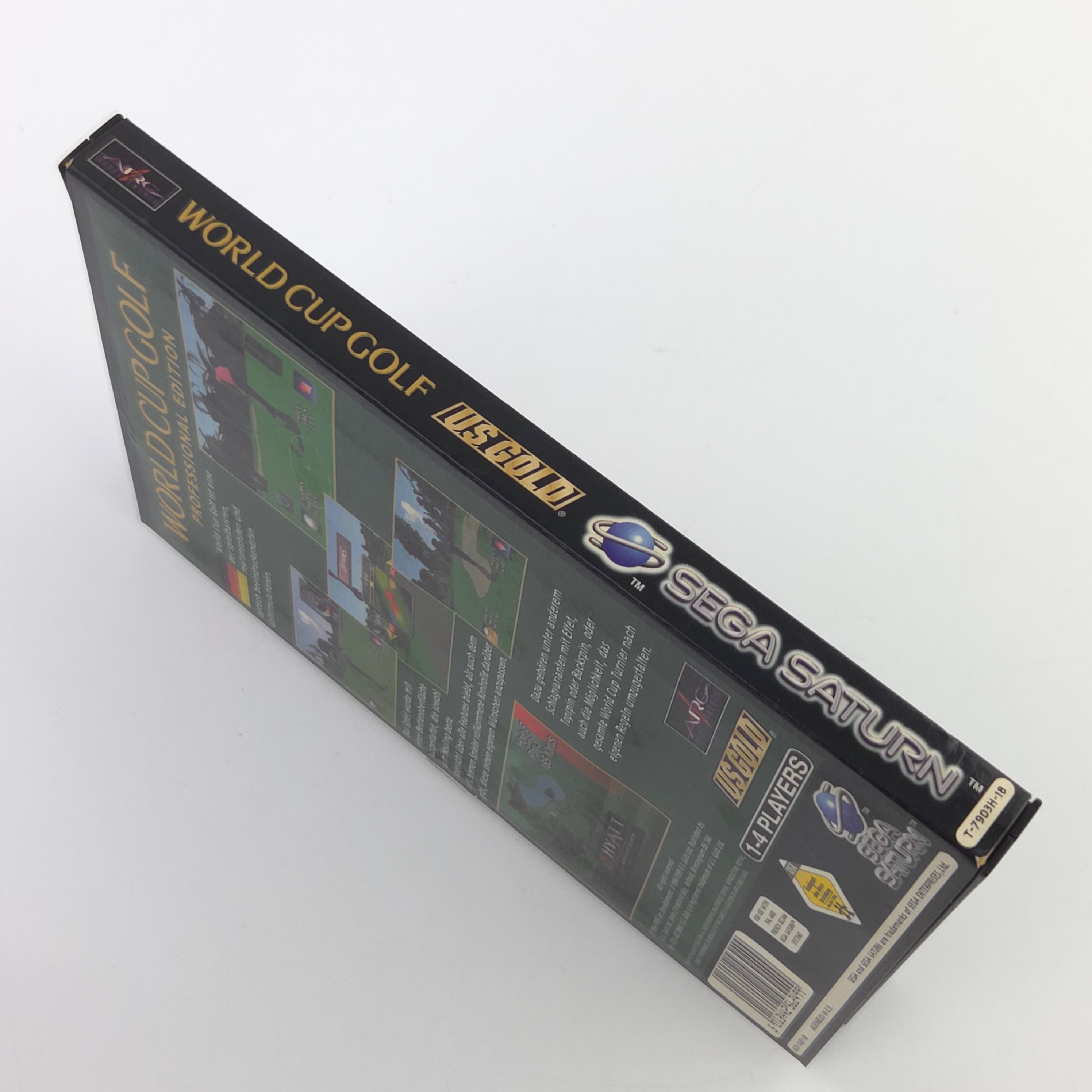 Sega Saturn Spiel World Cup Golf Professional OVP PAL