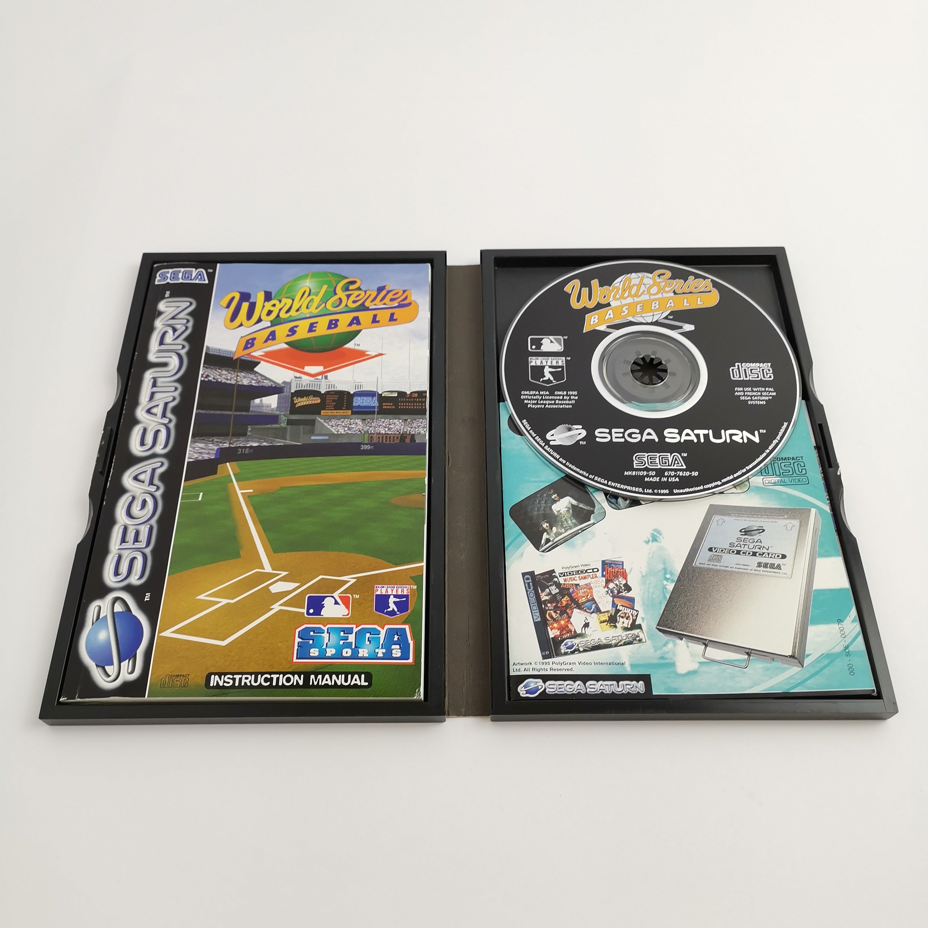 Sega Saturn Spiel – World Series Baseball (PAL OVP)