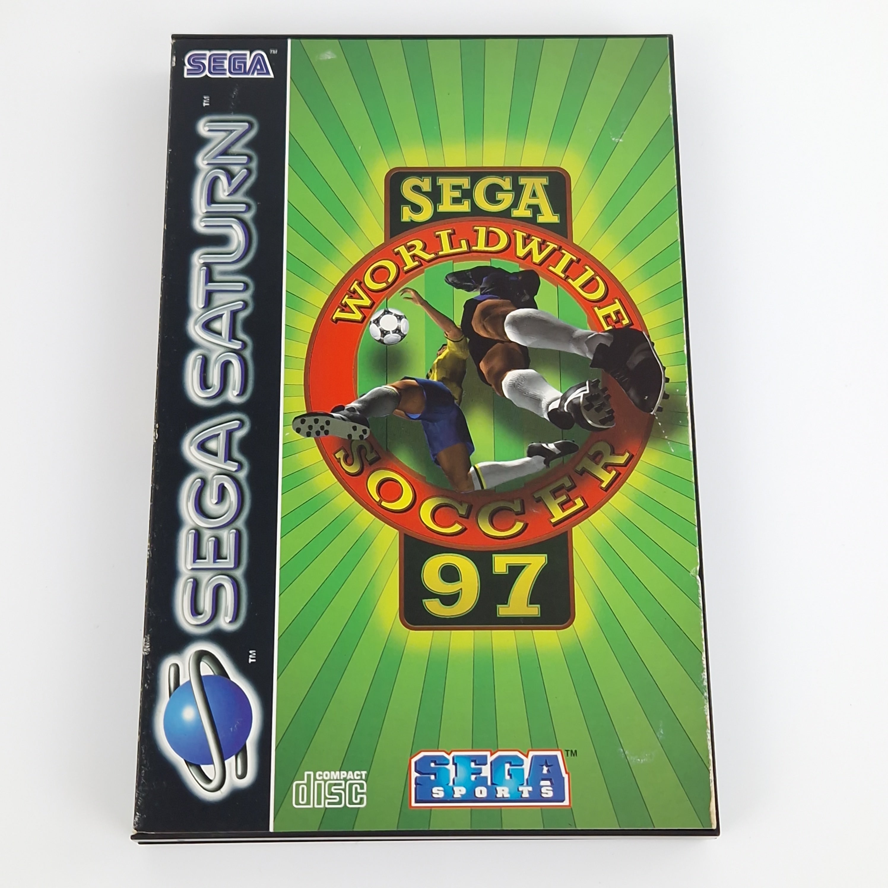 Sega Saturn Spiel – Sega Worldwide Soccer 97 OVP PAL