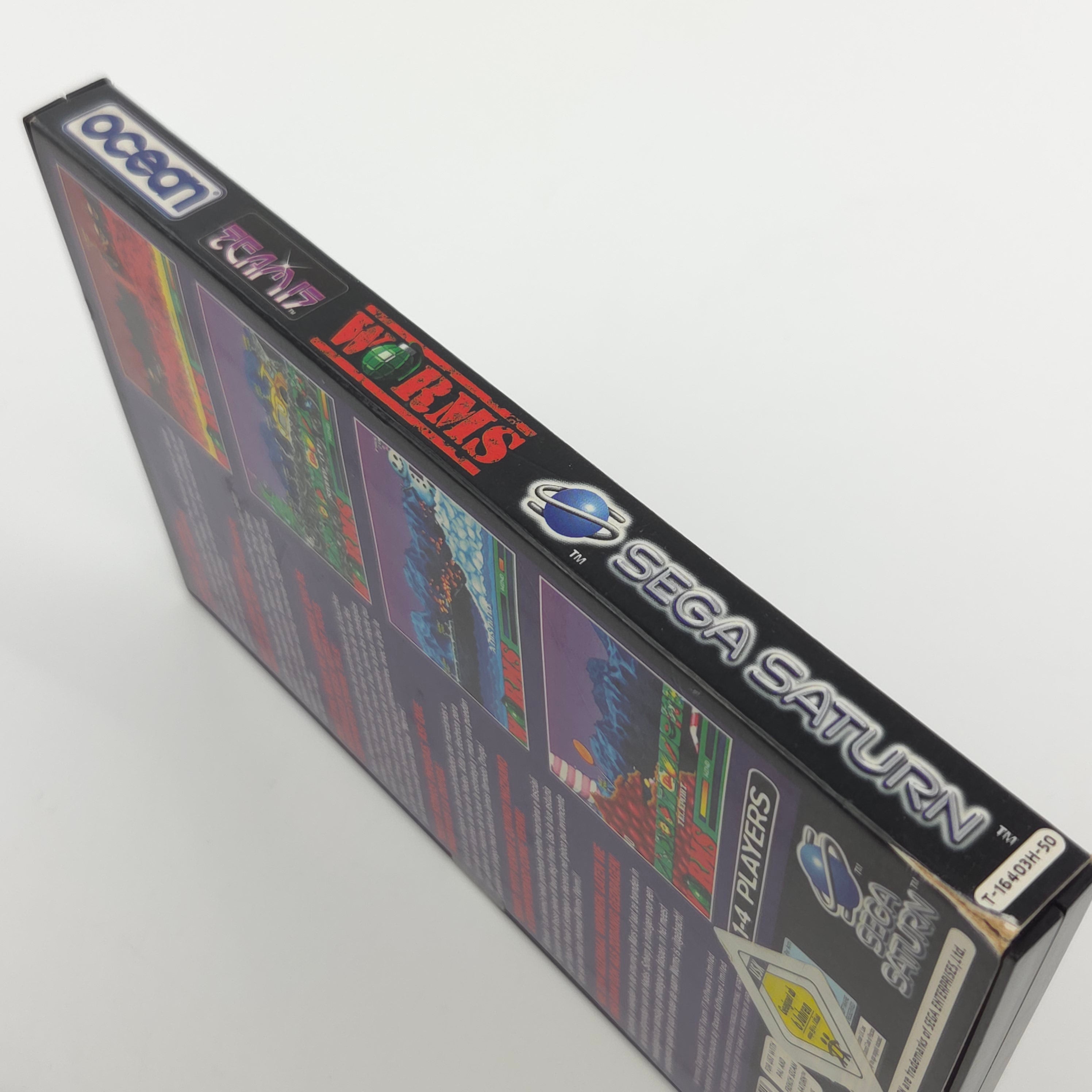 Sega Saturn Spiel – Worms OVP PAL