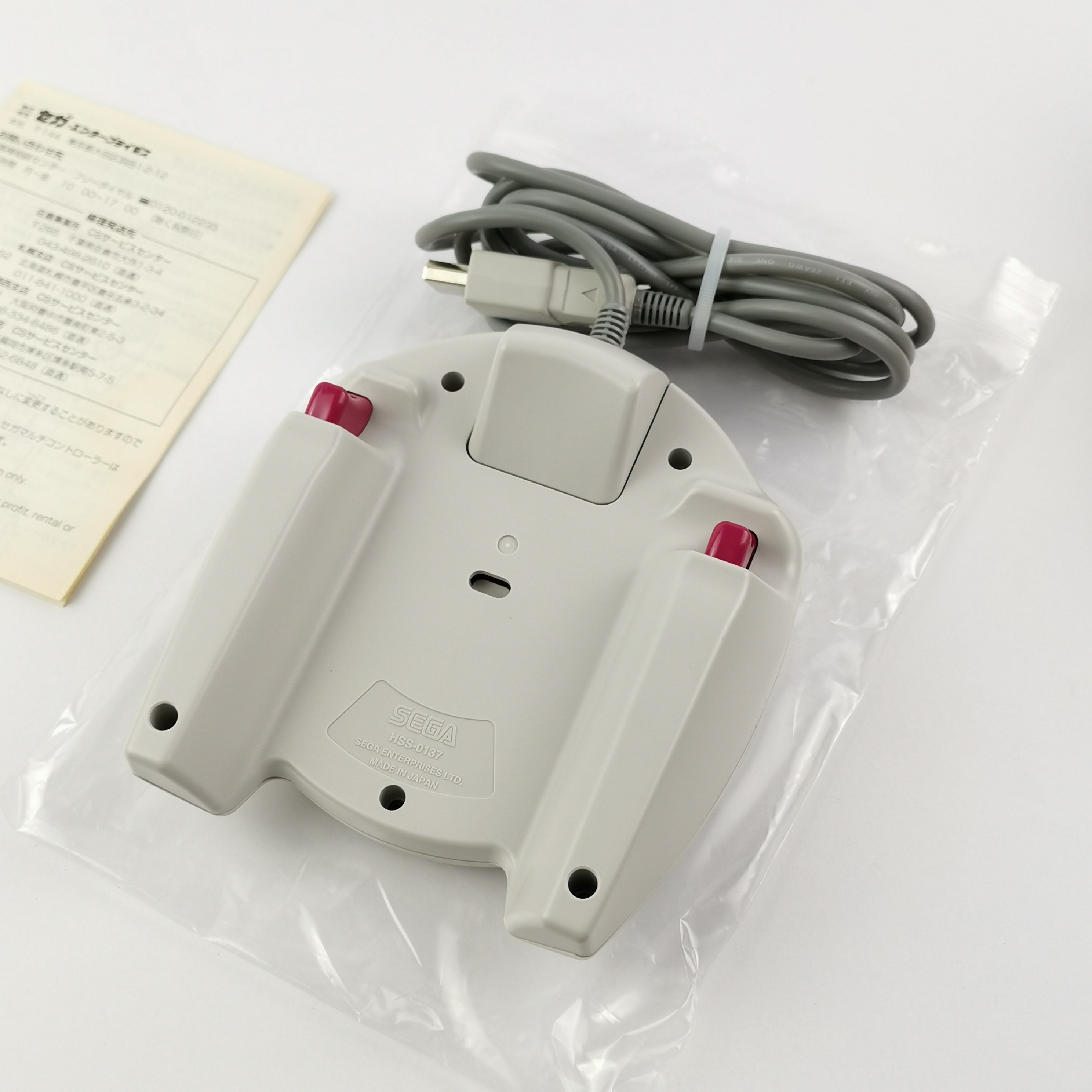 Sega Saturn Zubehör – 3D Control Pad Gamepad Controller OVP