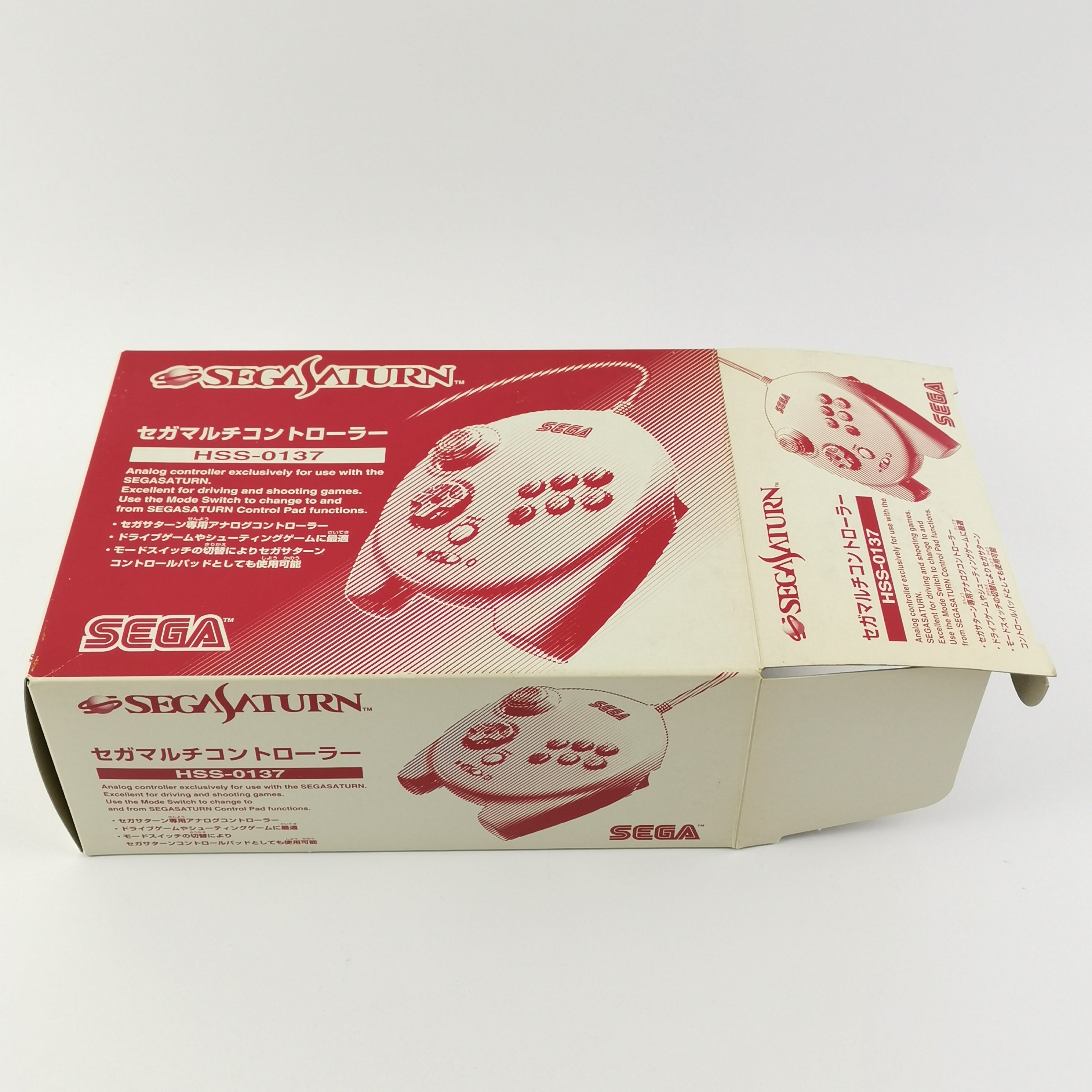 Sega Saturn Zubehör – 3D Control Pad Gamepad Controller OVP