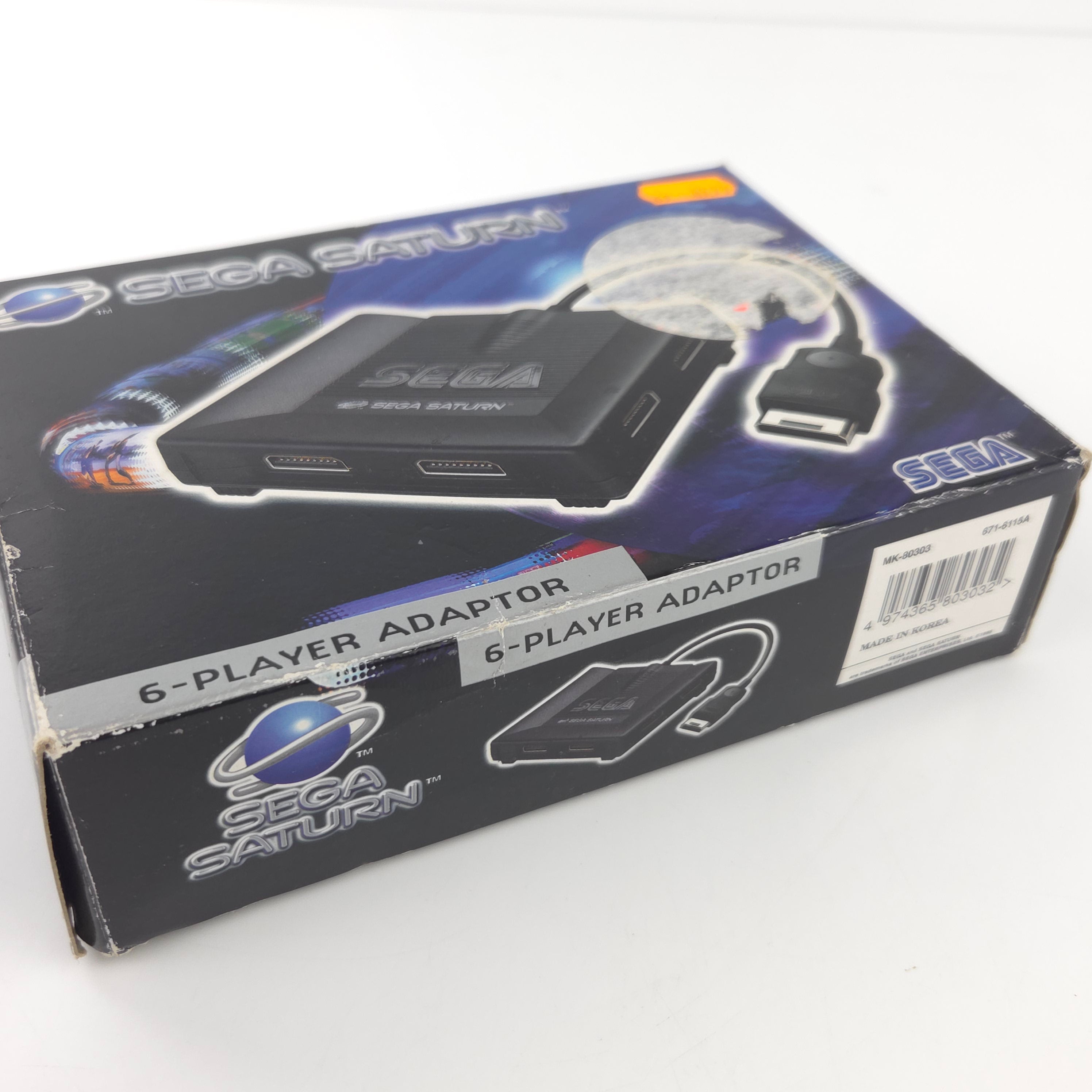 Sega Saturn Zubehör 6 Player Adapter OVP