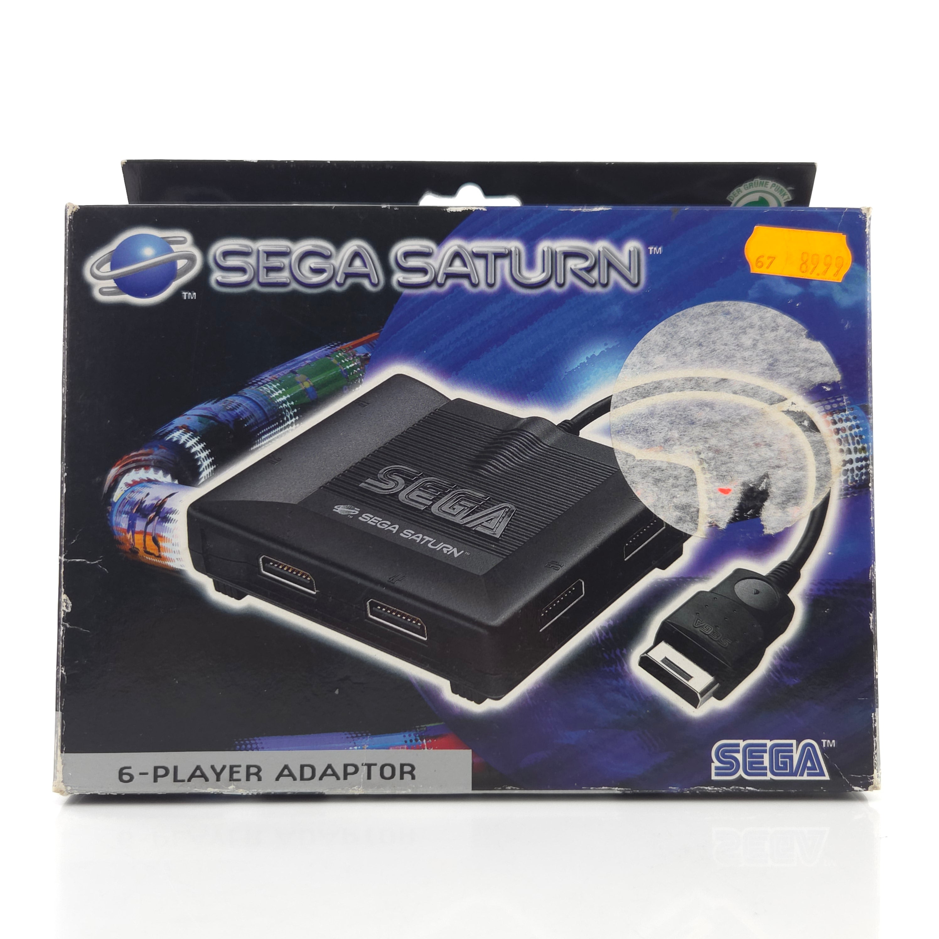 Sega Saturn Zubehör 6 Player Adapter OVP
