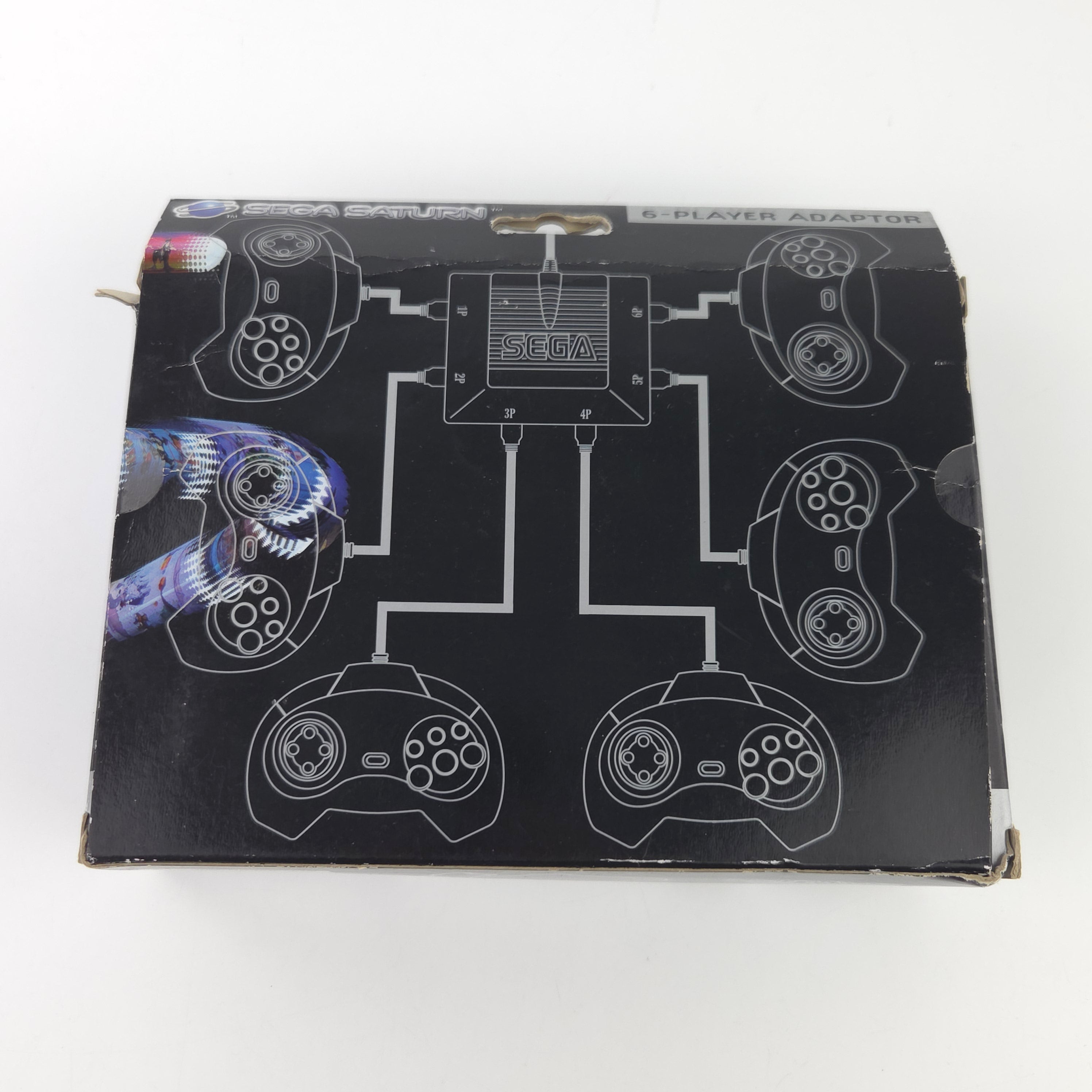 Sega Saturn Zubehör 6 Player Adapter OVP