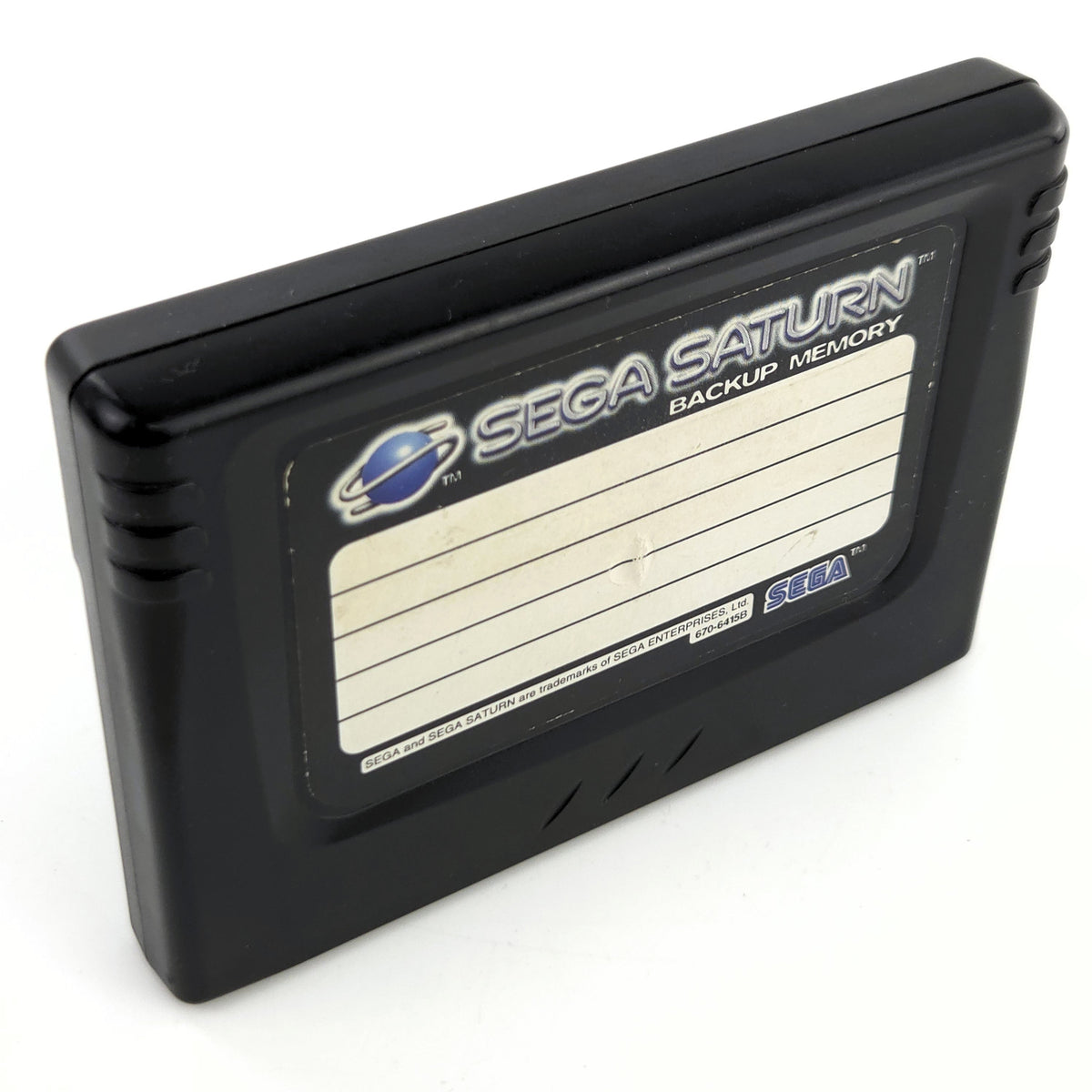 Sega Saturn Zubehör Backup Memory Speicherkarte Original