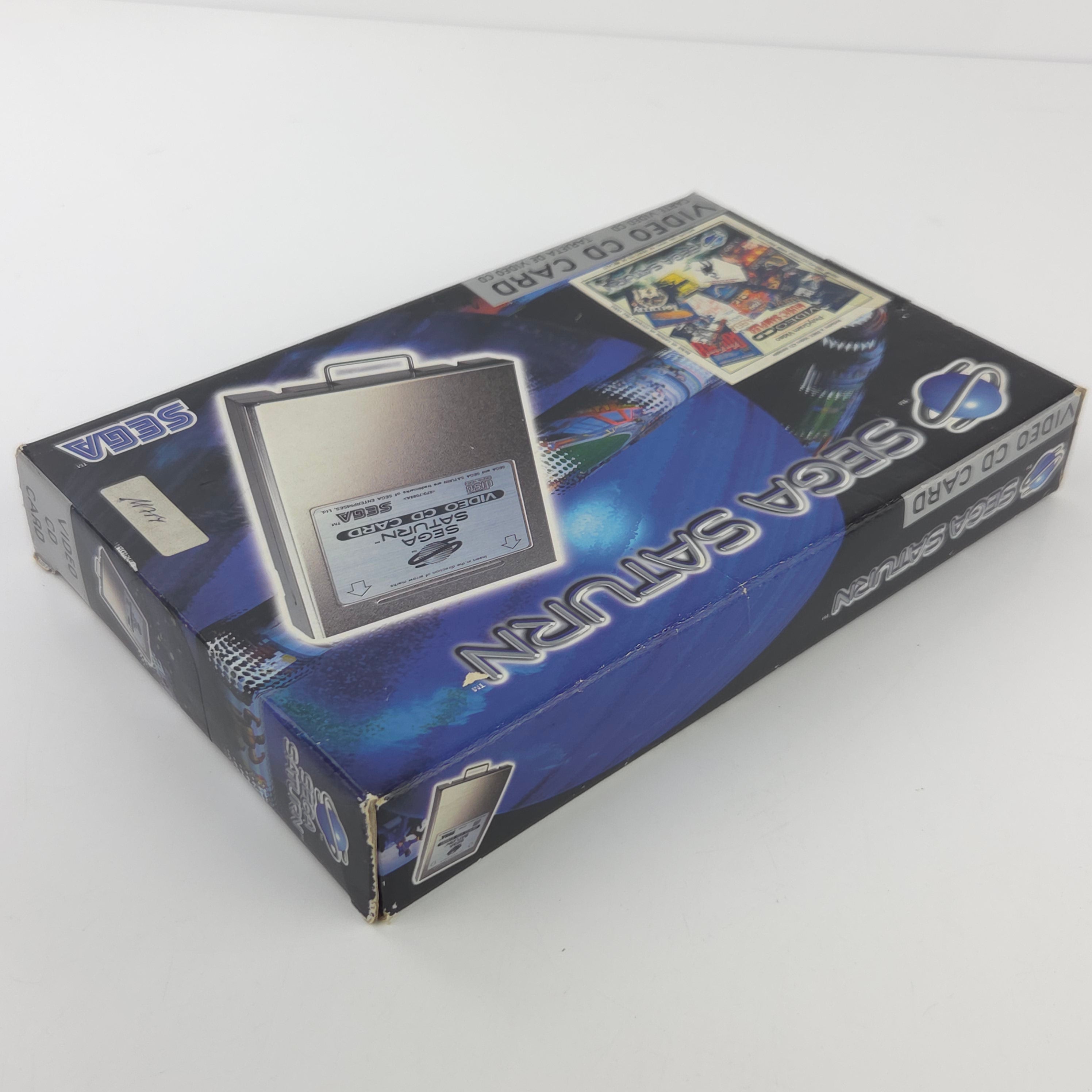 Sega Saturn Zubehör Video CD Card OVP Anleitung