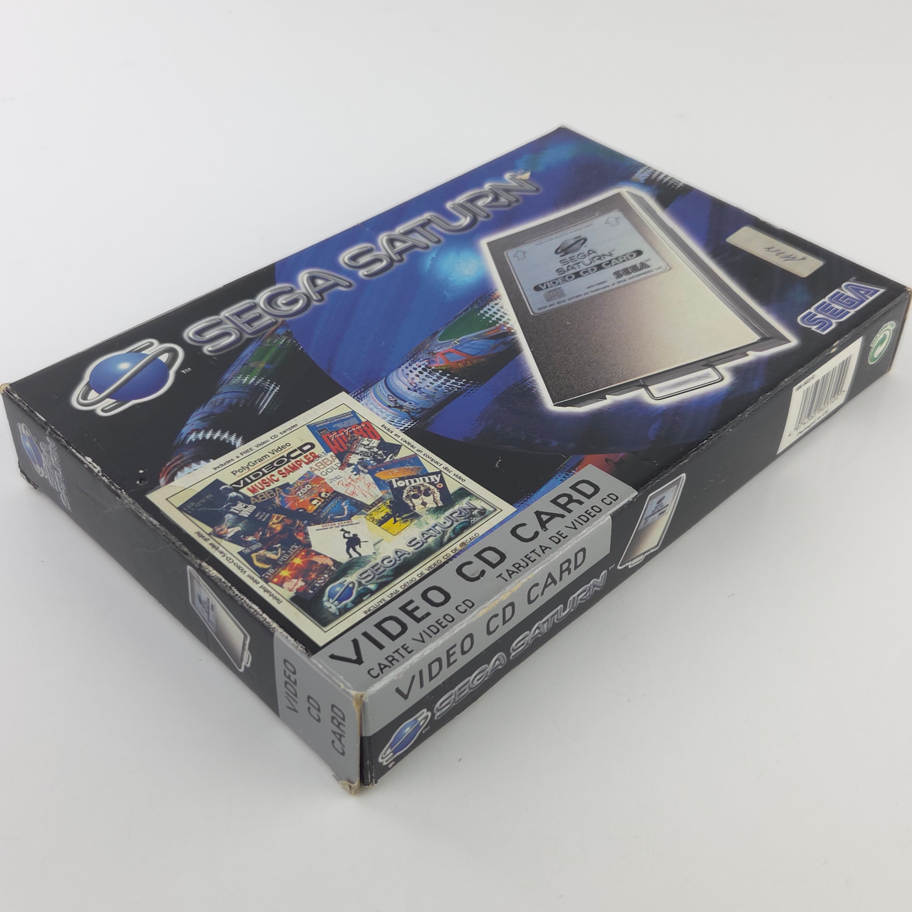 Sega Saturn Zubehör Video CD Card OVP Anleitung