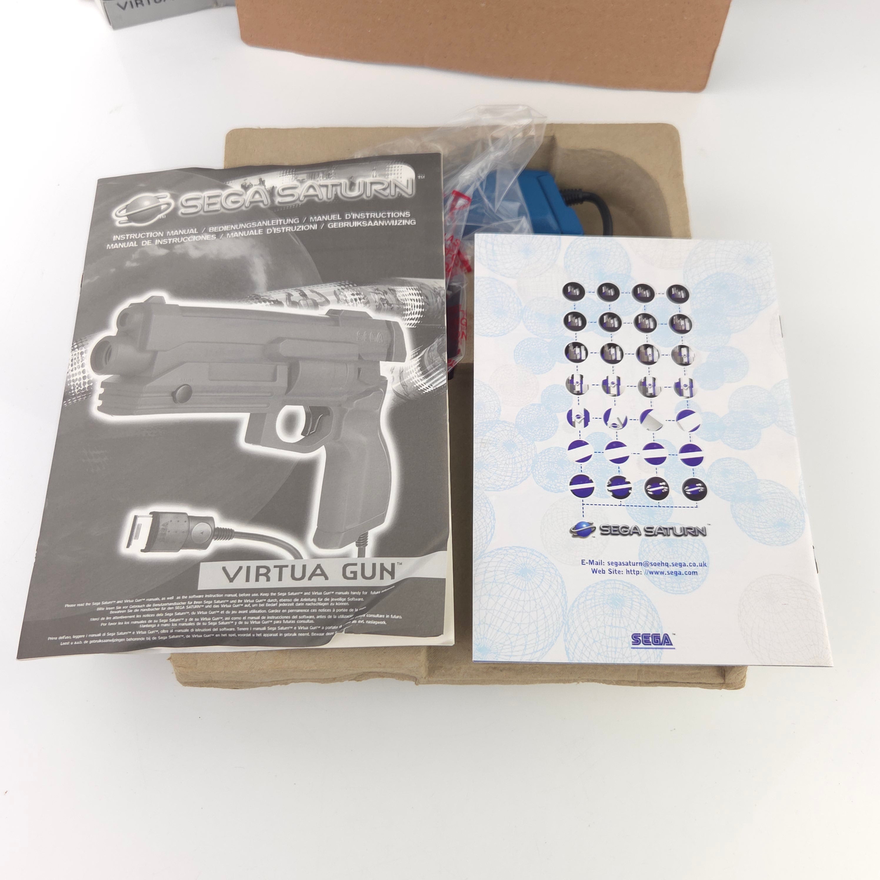 Sega Saturn Zubehör Virtua Gun Controller OVP