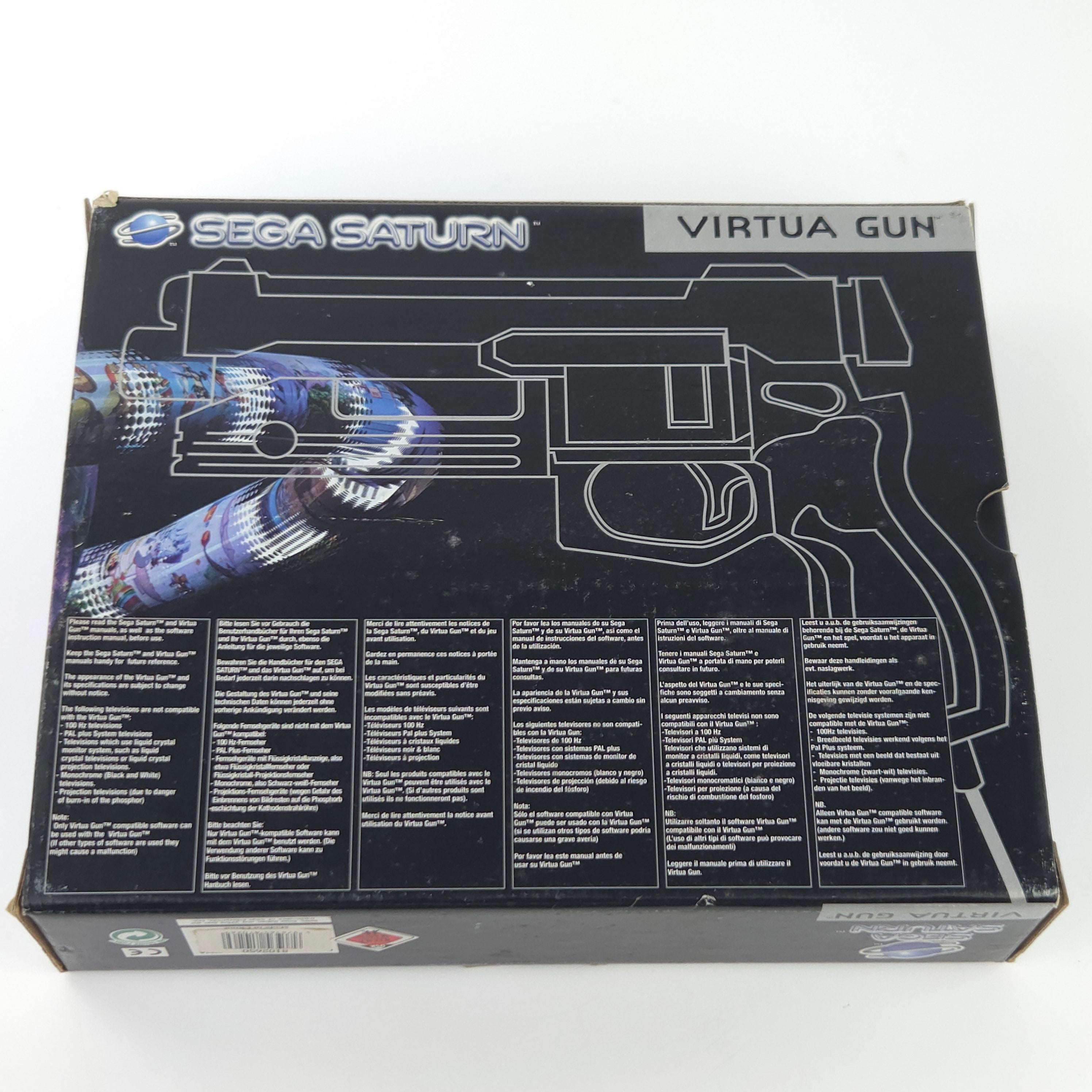 Sega Saturn Zubehör Virtua Gun Controller OVP