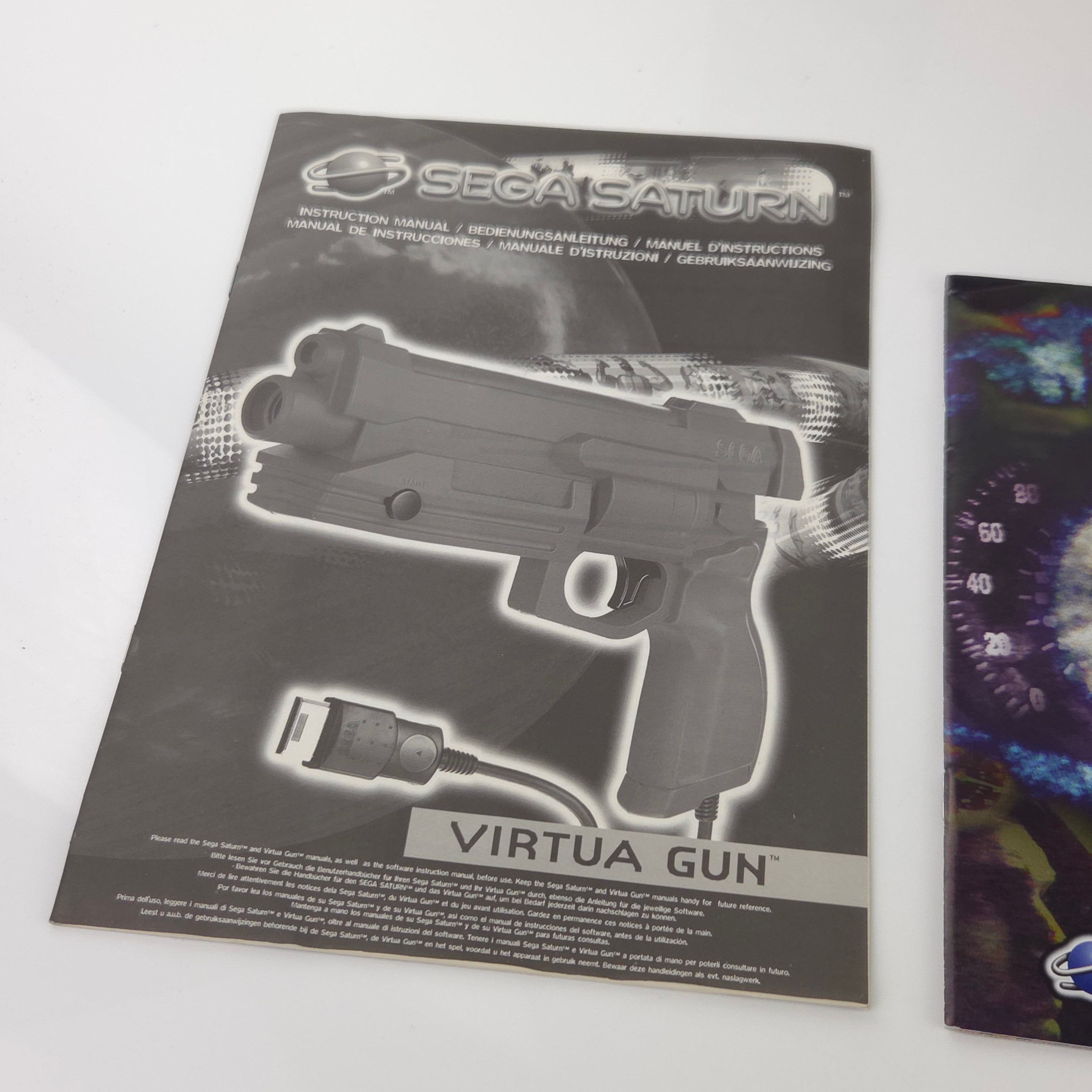 Sega Saturn Controller Virtua Gun Bundle OVP