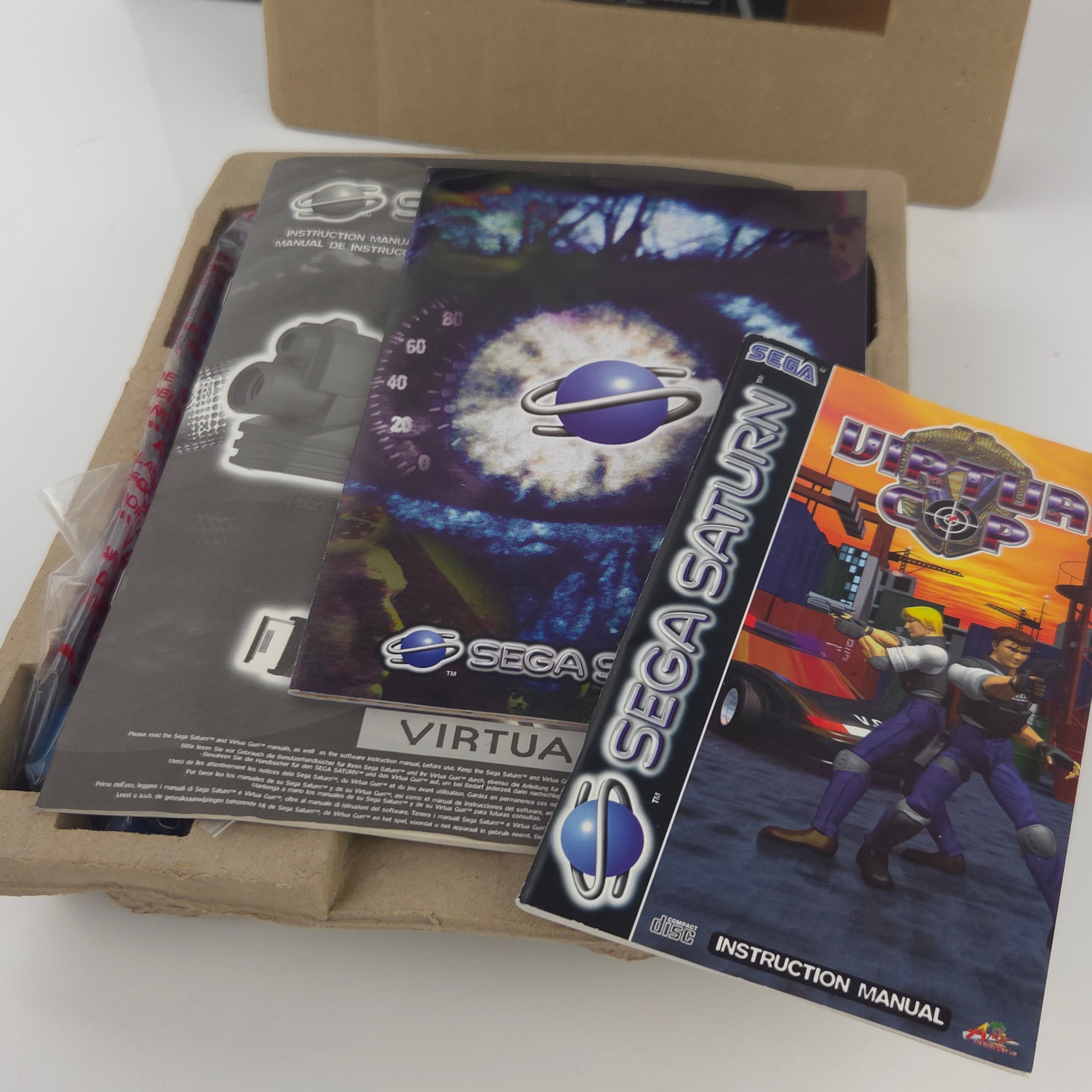 Sega Saturn Controller Virtua Gun Bundle OVP