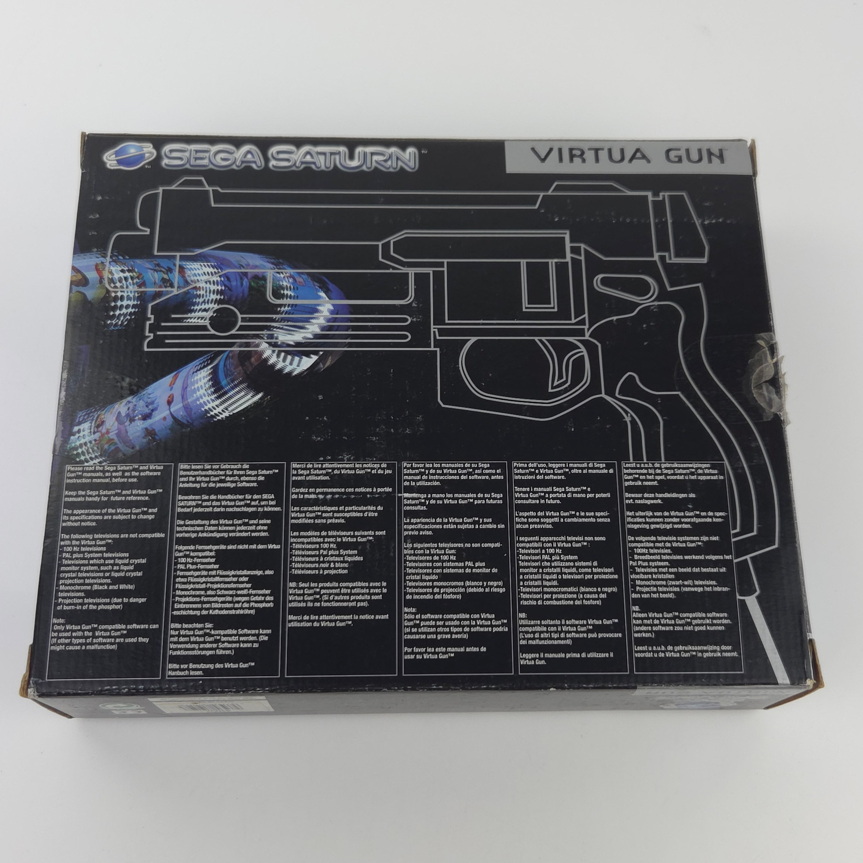 Sega Saturn Controller Virtua Gun Bundle OVP