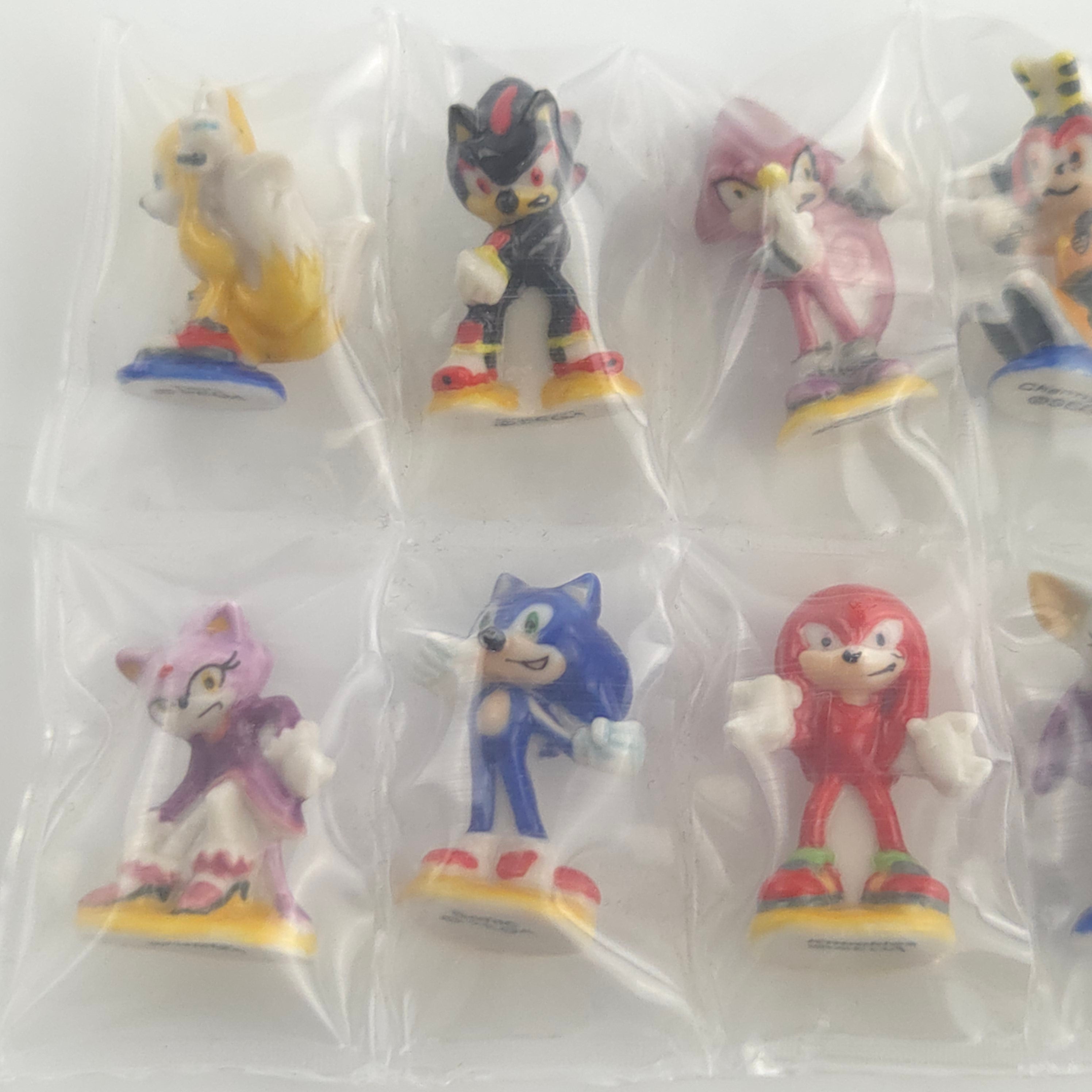 Sonic Feves Porzellan Figuren 2013 - NEU sealed alle 10 Figures