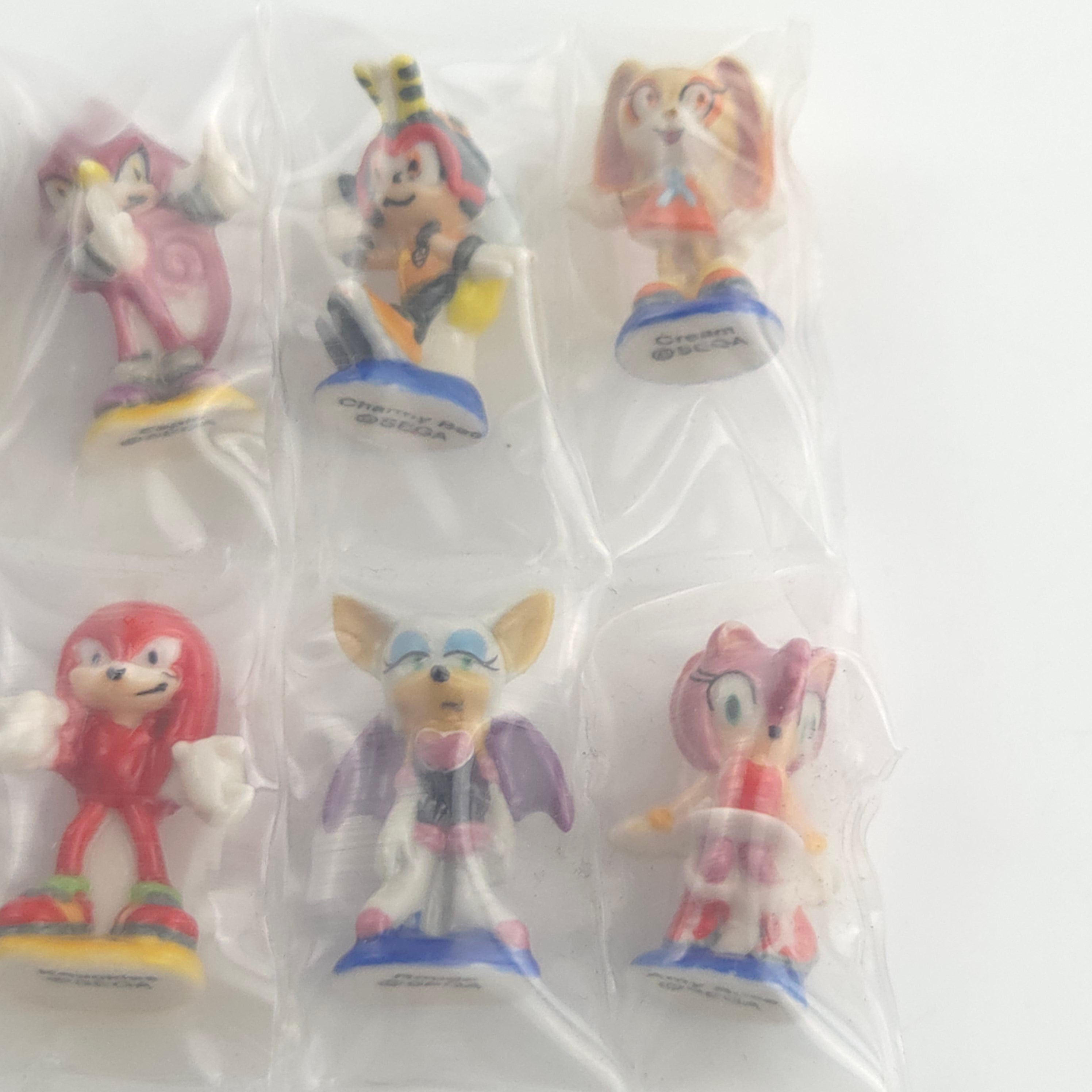 Sonic Feves Porzellan Figuren 2013 - NEU sealed alle 10 Figures