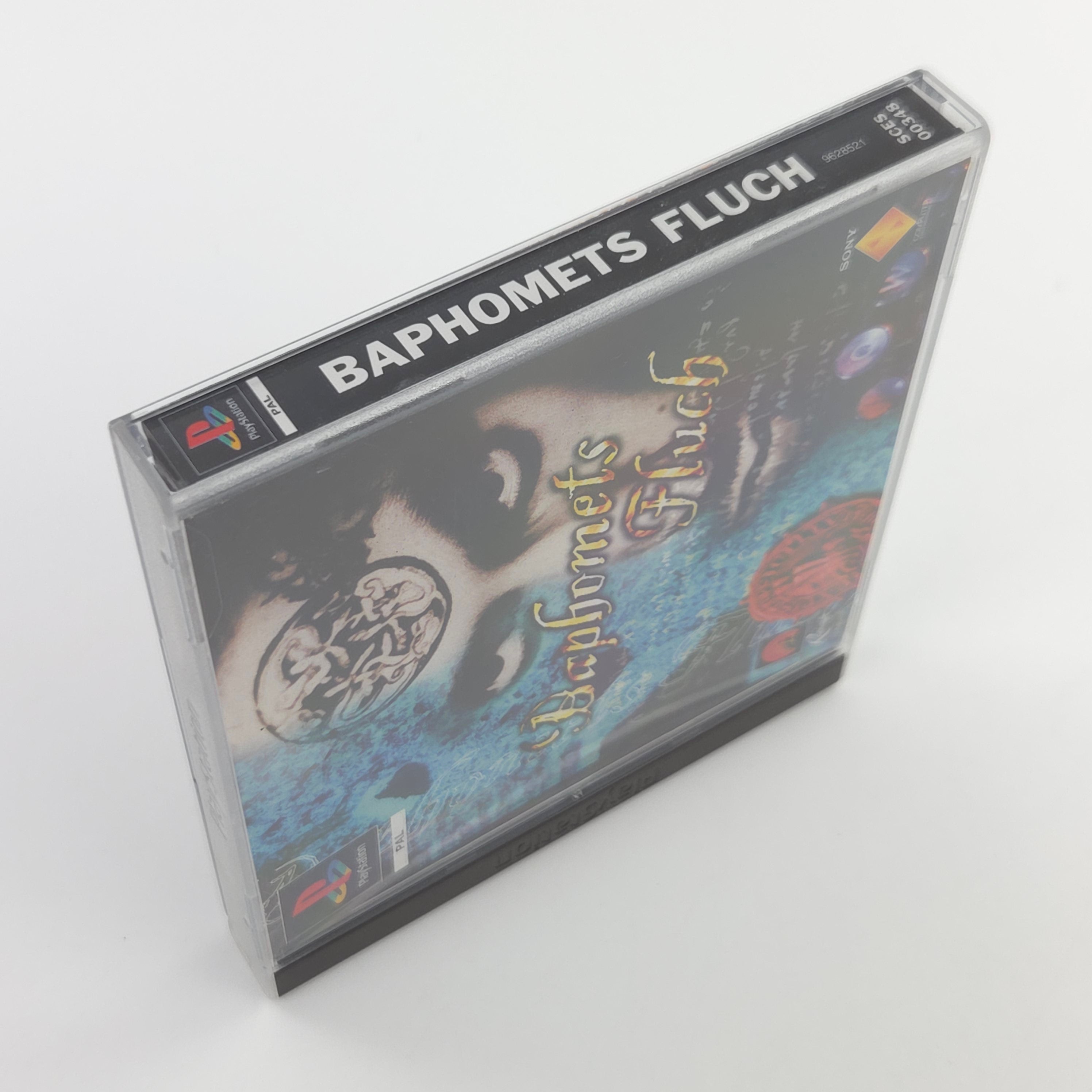 Playstation 1 Spiel Baphomets Fluch PS1 OVP PAL DE