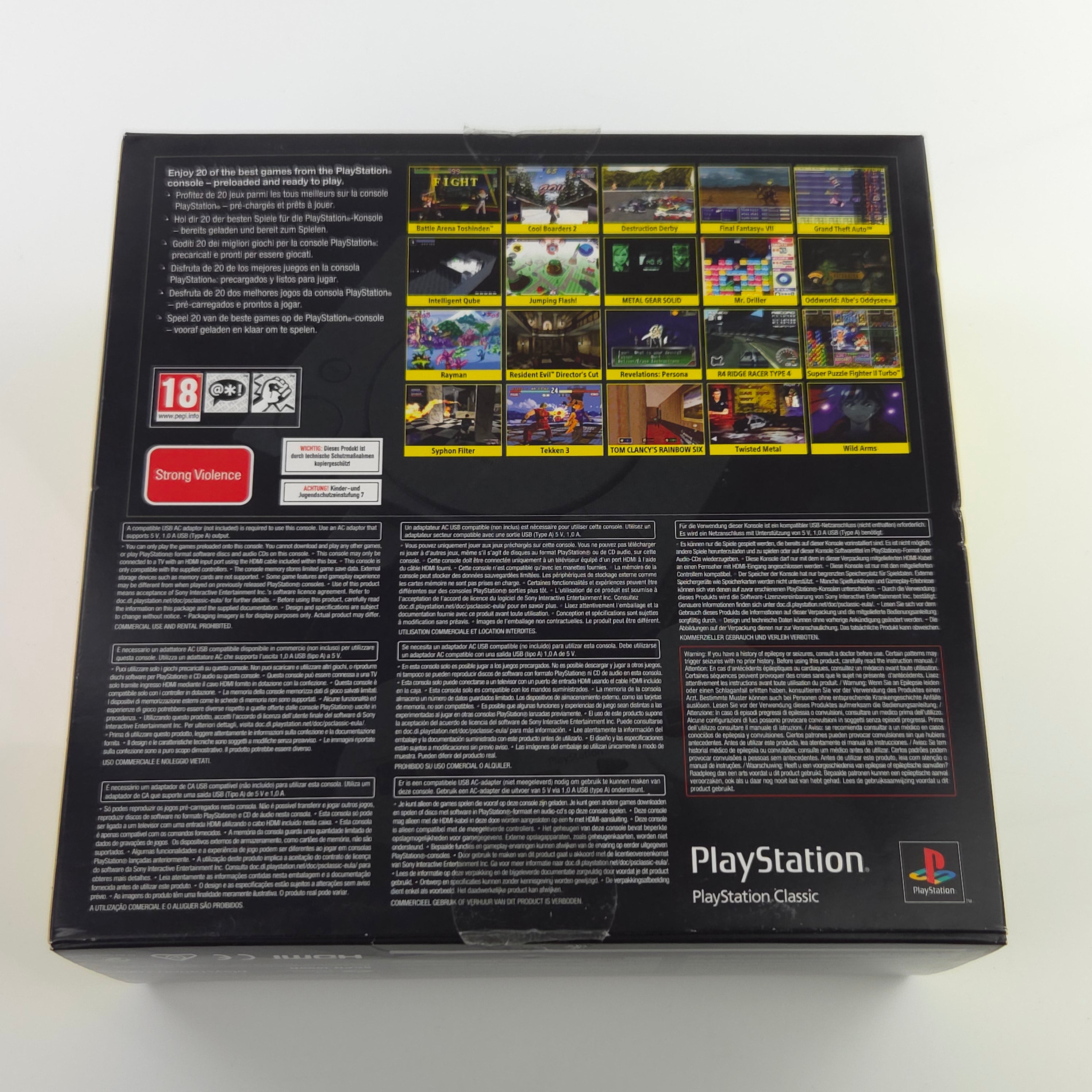 Sony Playstation 1 Classic Mini Konsole Zubehör Neu