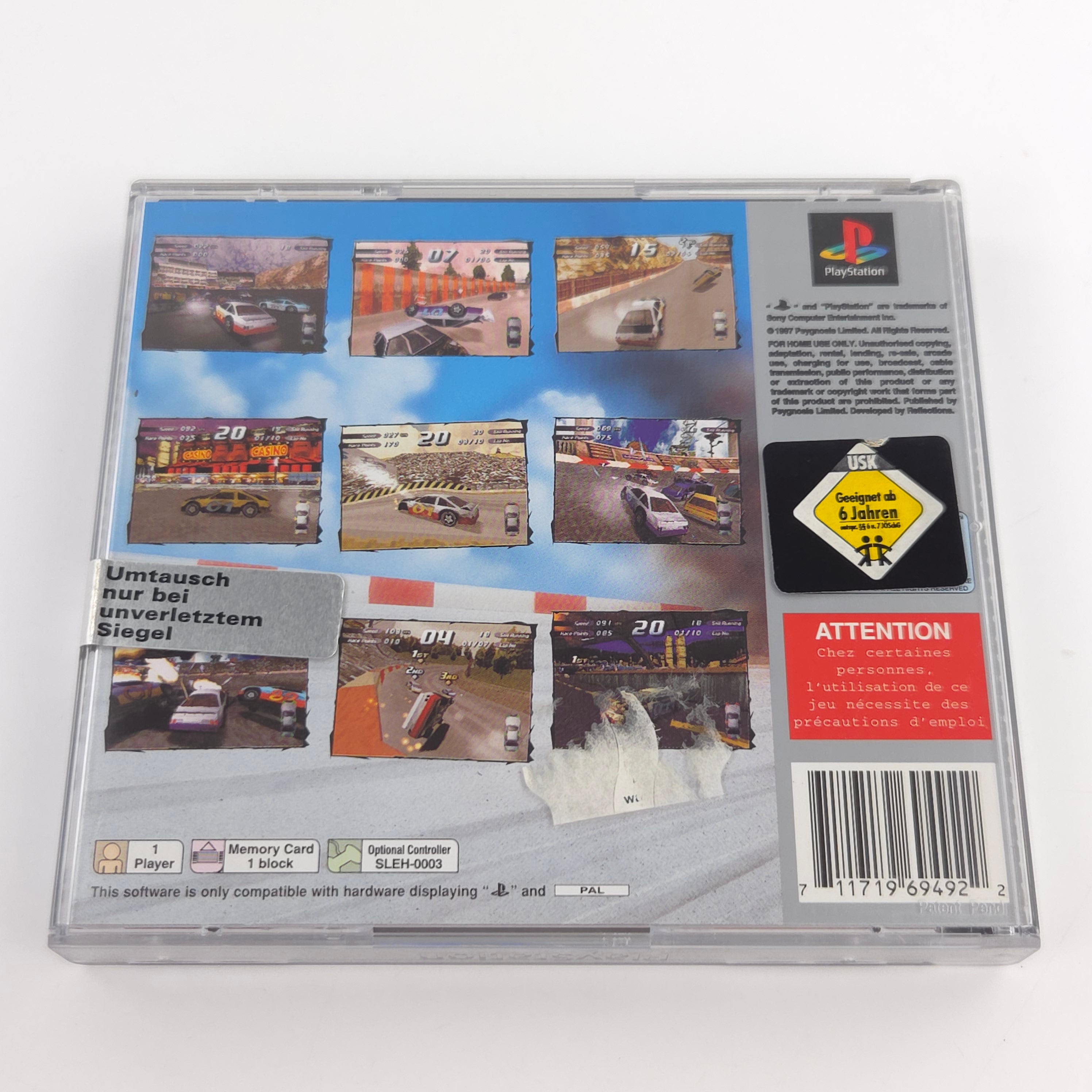 Playstation 1 Spiel – Destruction Derby 2 (PAL)