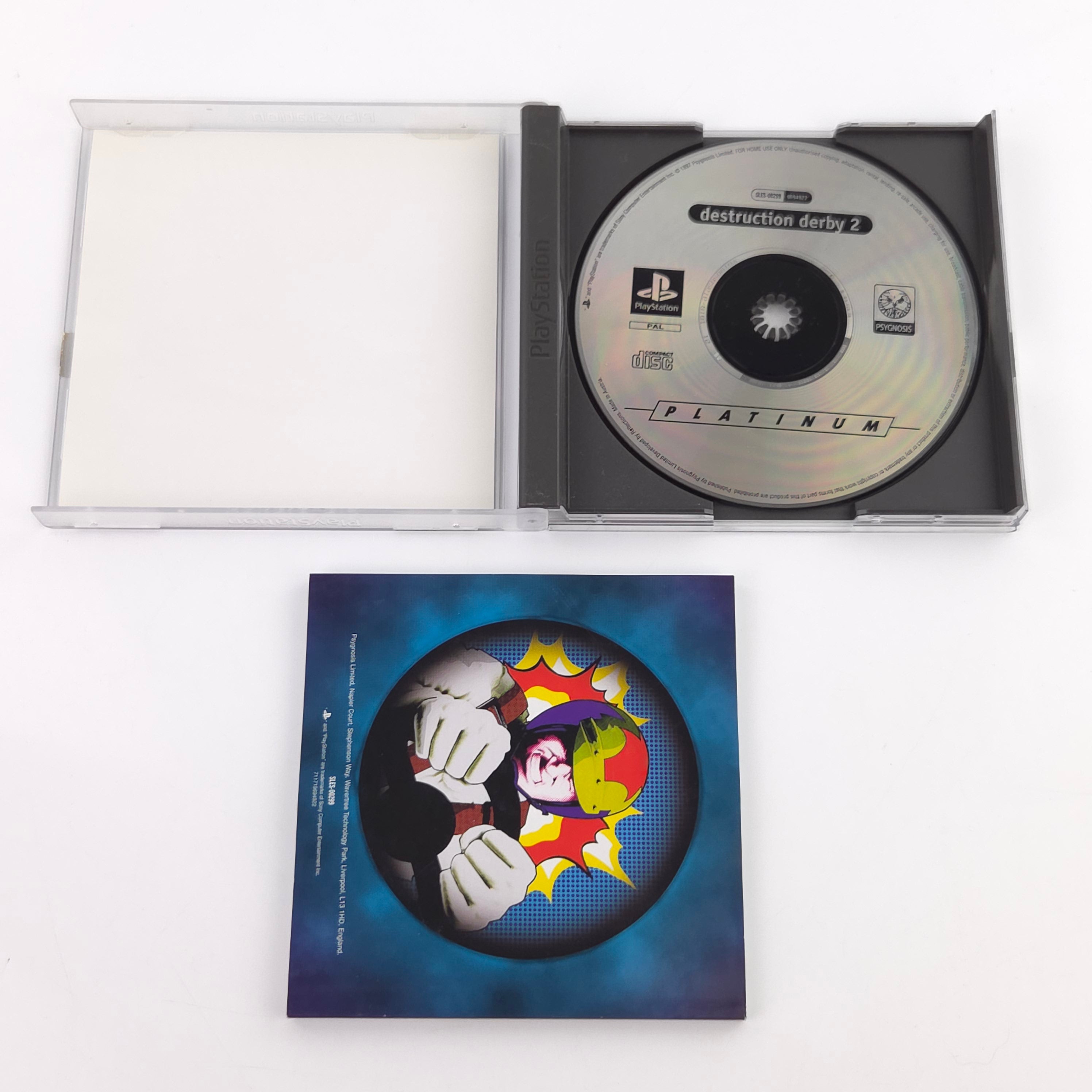 Playstation 1 Spiel – Destruction Derby 2 (PAL)