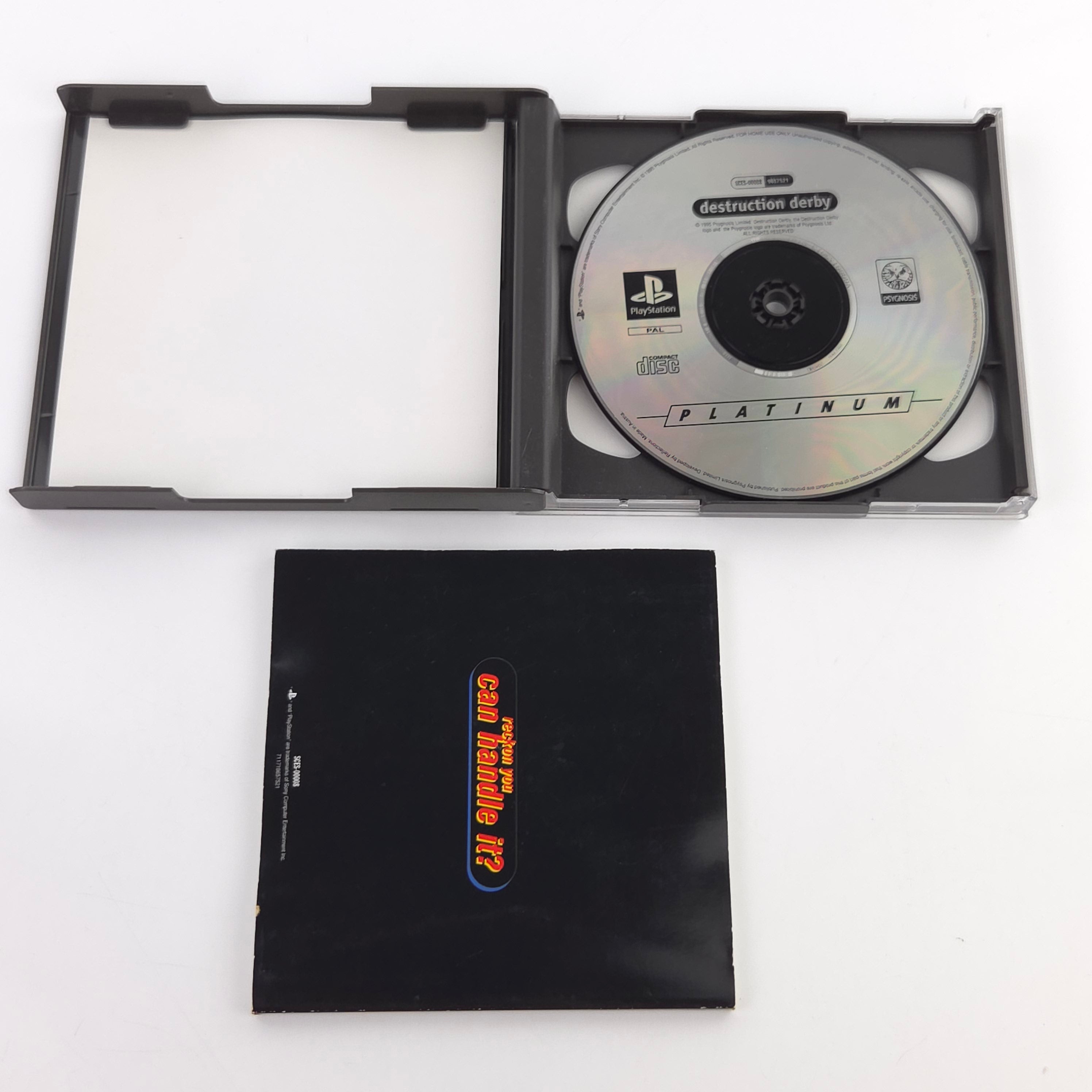 PlayStation 1 Spiel – Destruction Derby (PS1 PAL)