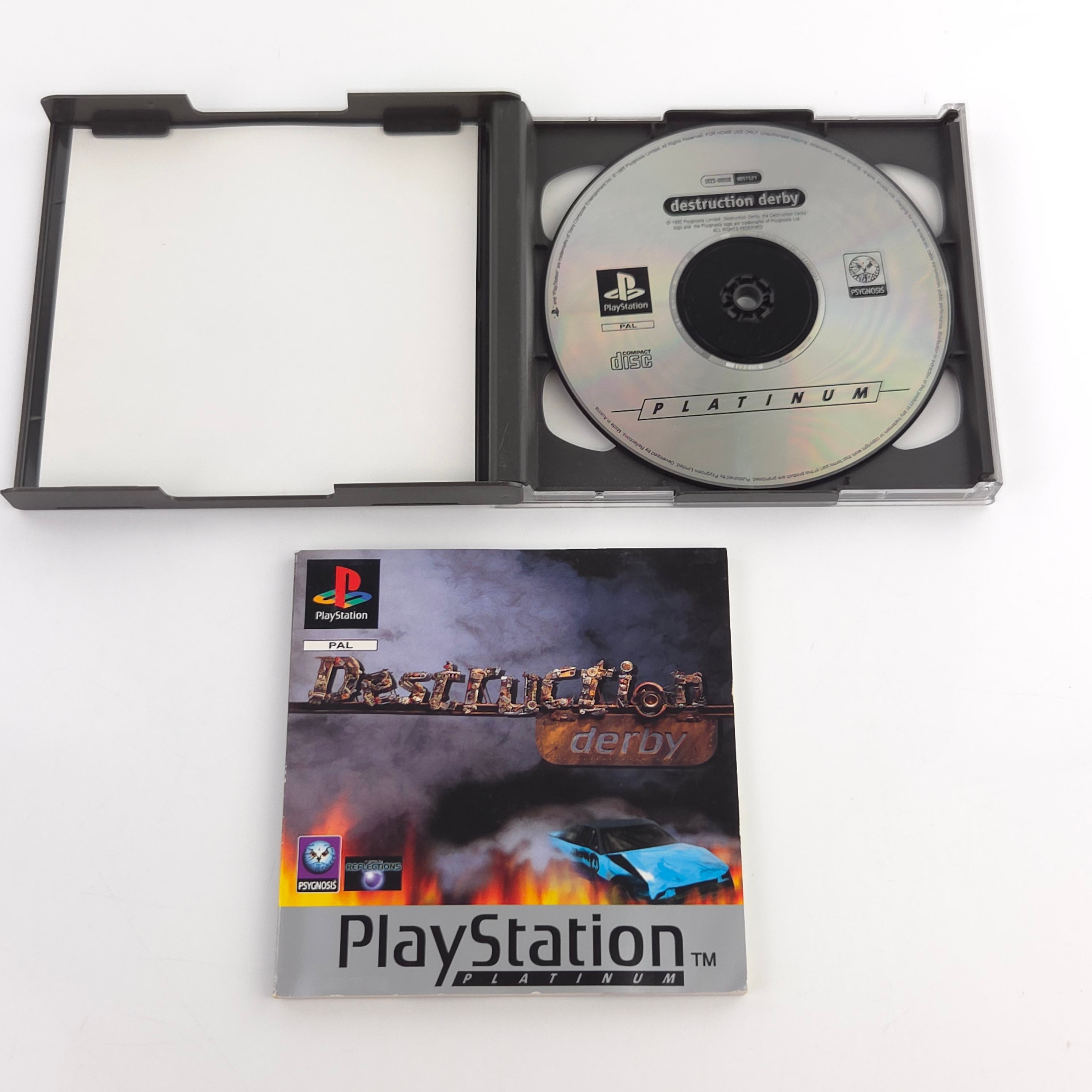 PlayStation 1 Spiel – Destruction Derby (PS1 PAL)