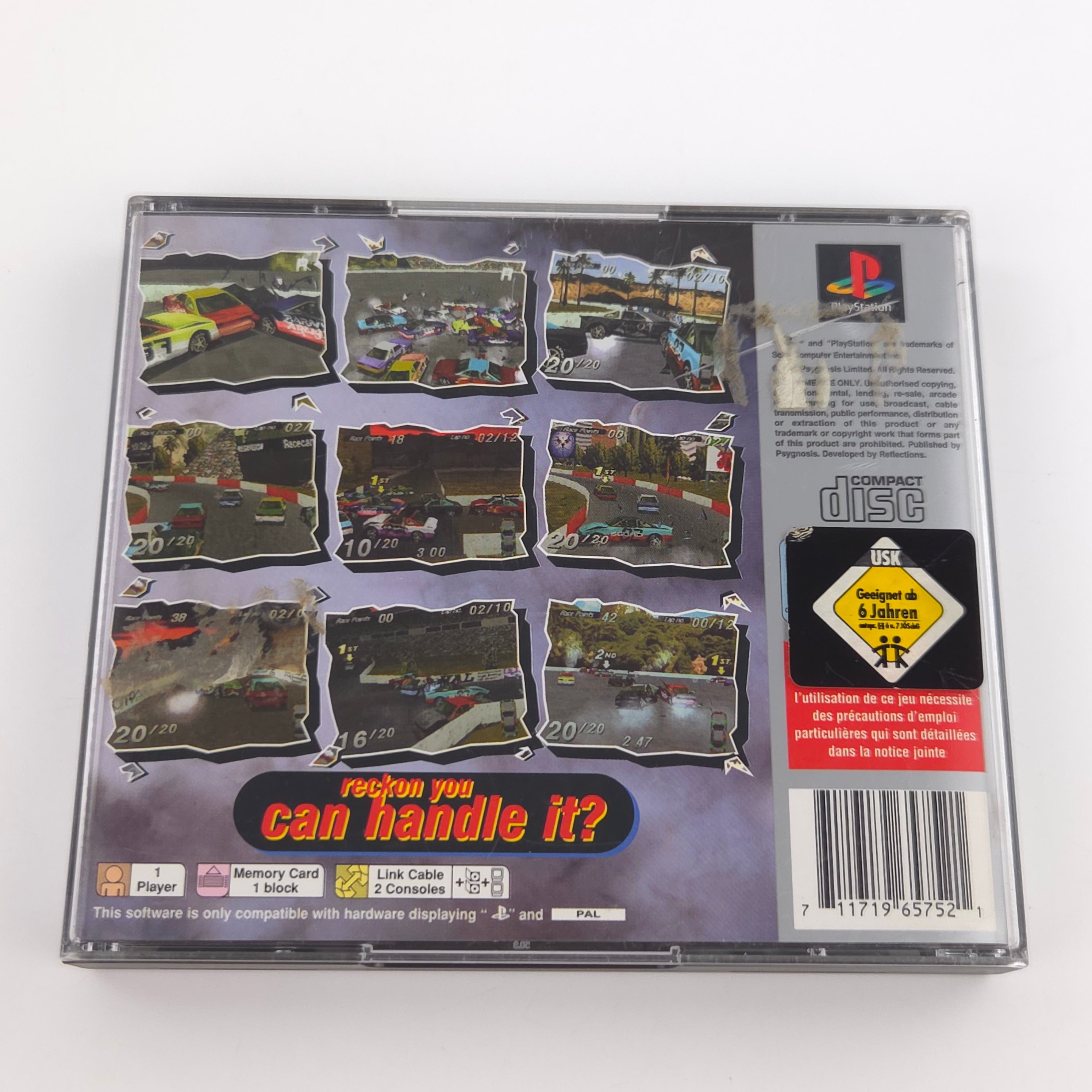 PlayStation 1 Spiel – Destruction Derby (PS1 PAL)