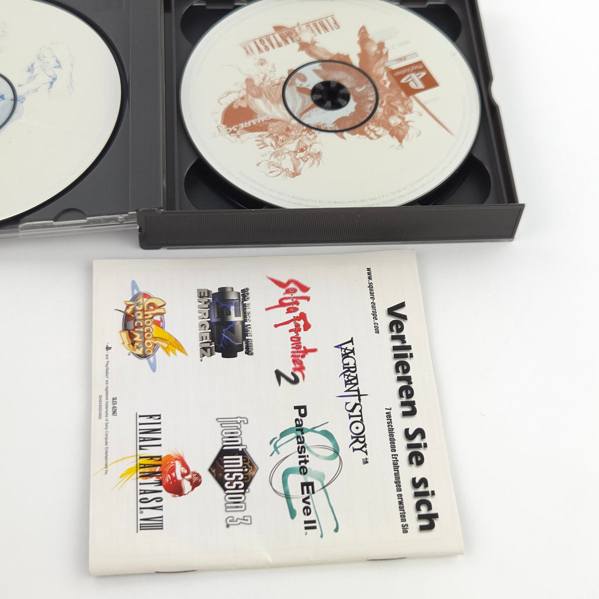 PlayStation 1 Spiel Final Fantasy IX Platinum OVP