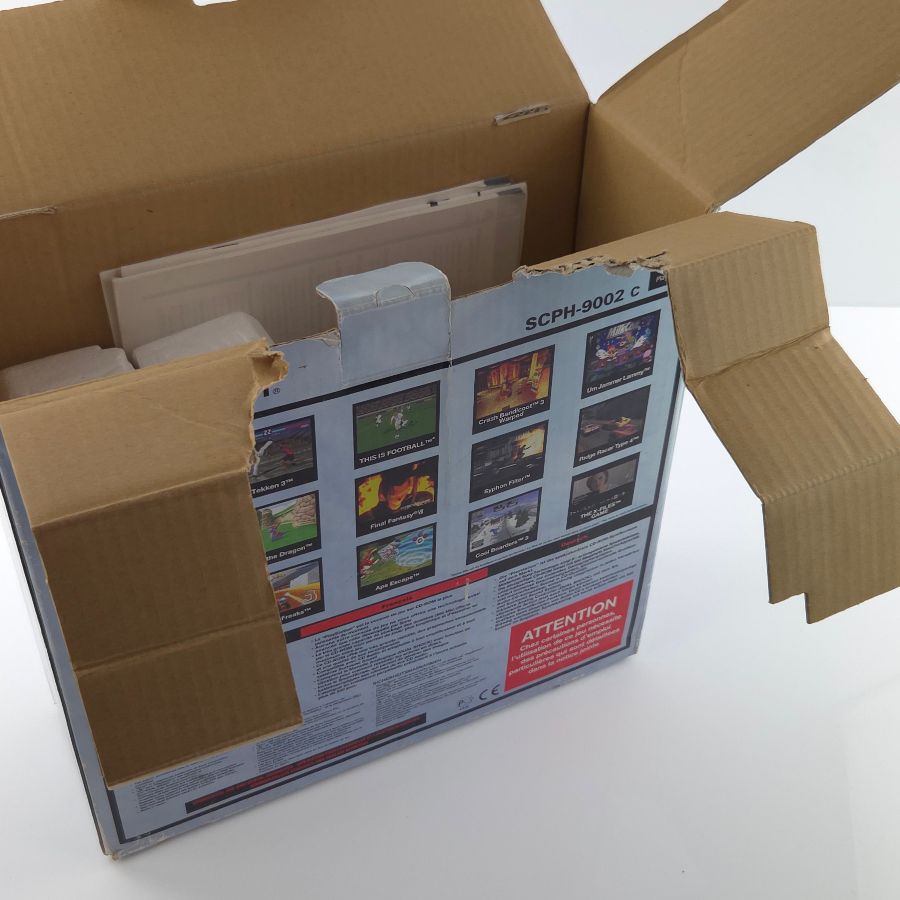 Playstation 1 Konsole Dual Shock Bundle Set OVP