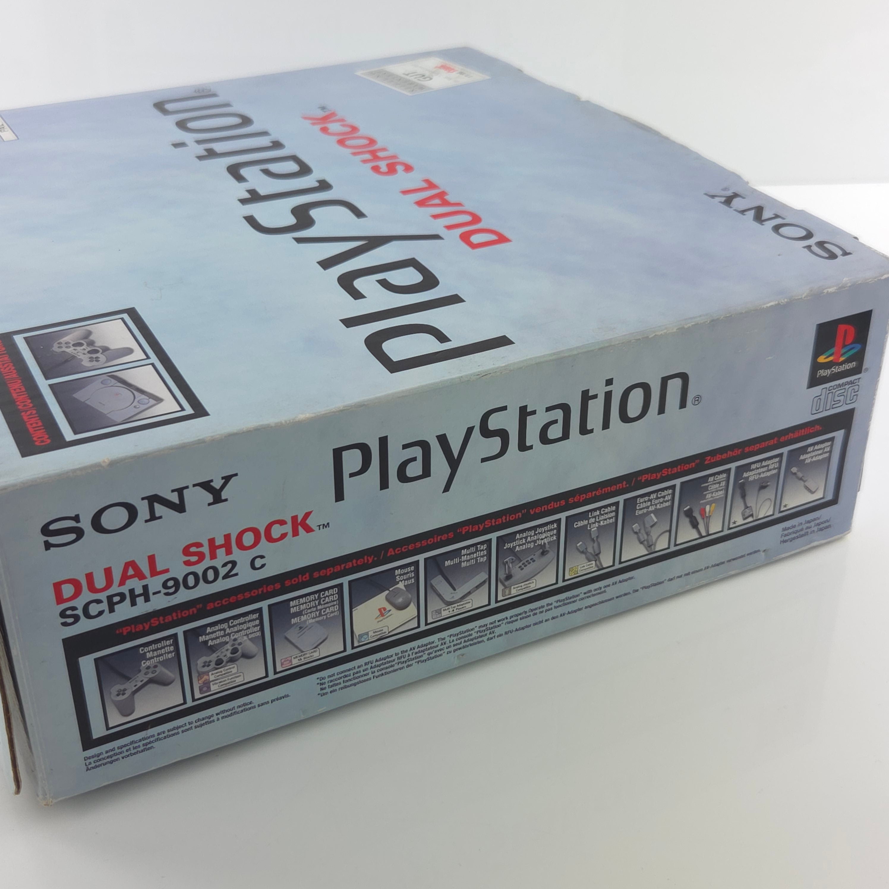 Playstation 1 Konsole Dual Shock Bundle Set OVP