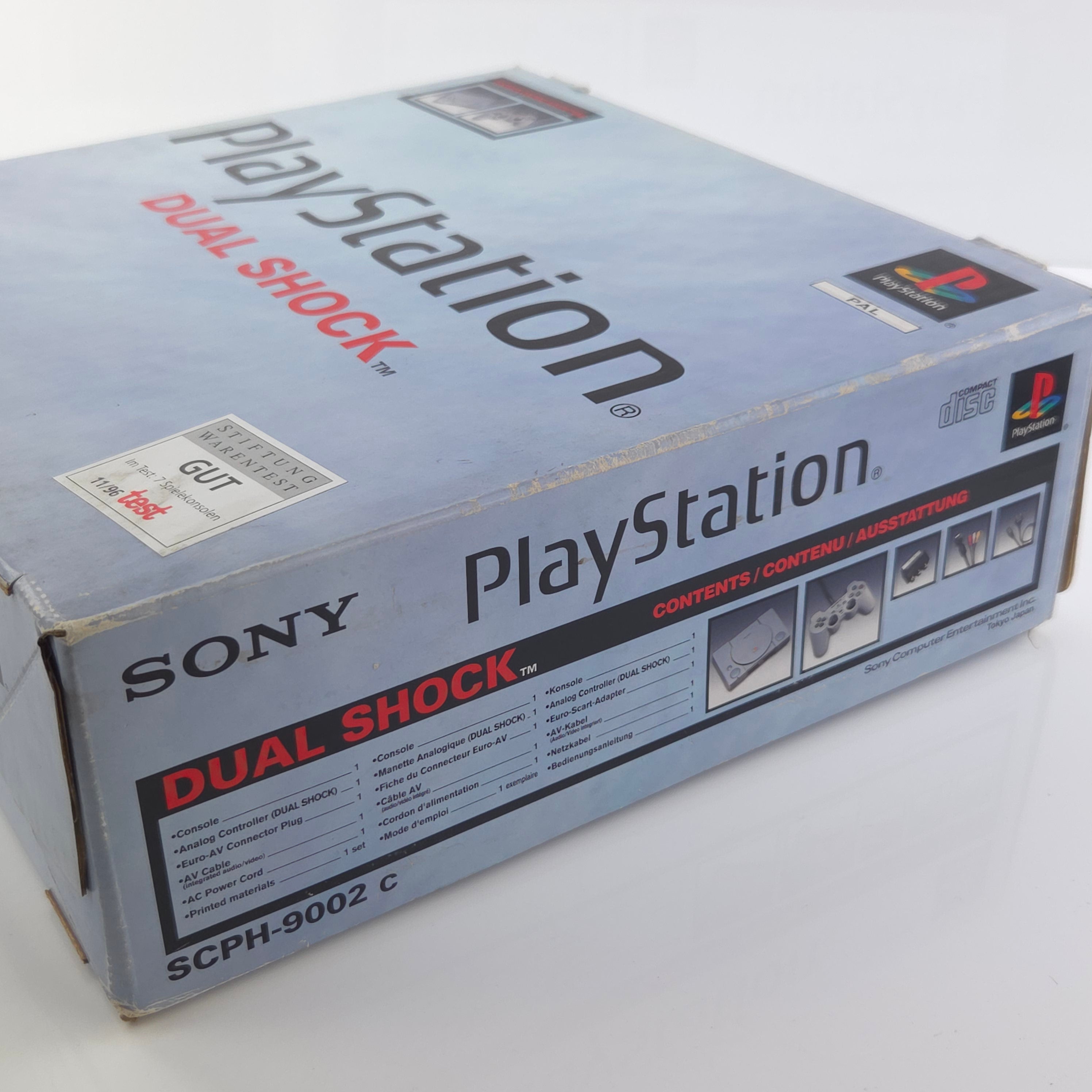 Playstation 1 Konsole Dual Shock Bundle Set OVP