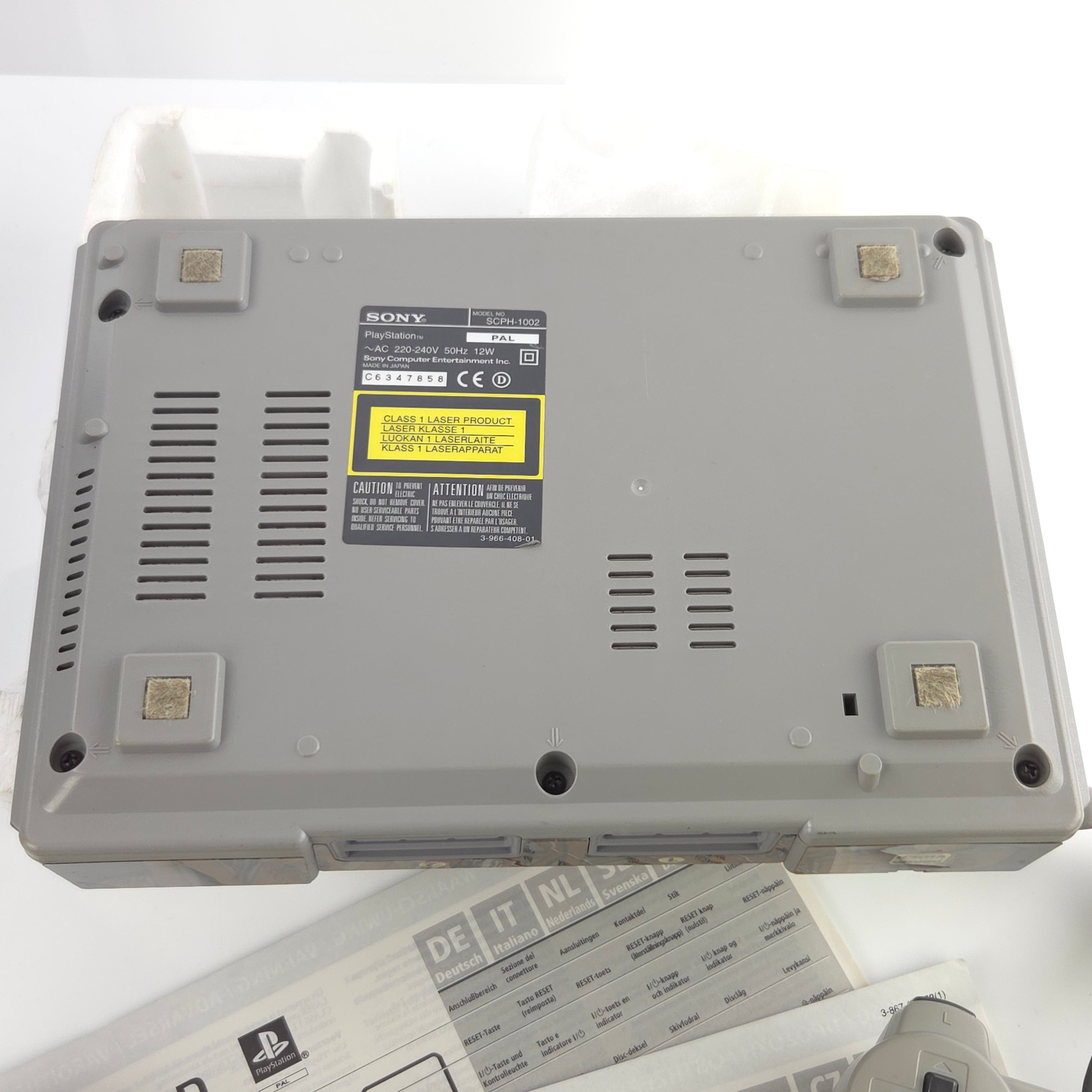 Playstation 1 Konsole Dual Shock Bundle Set OVP