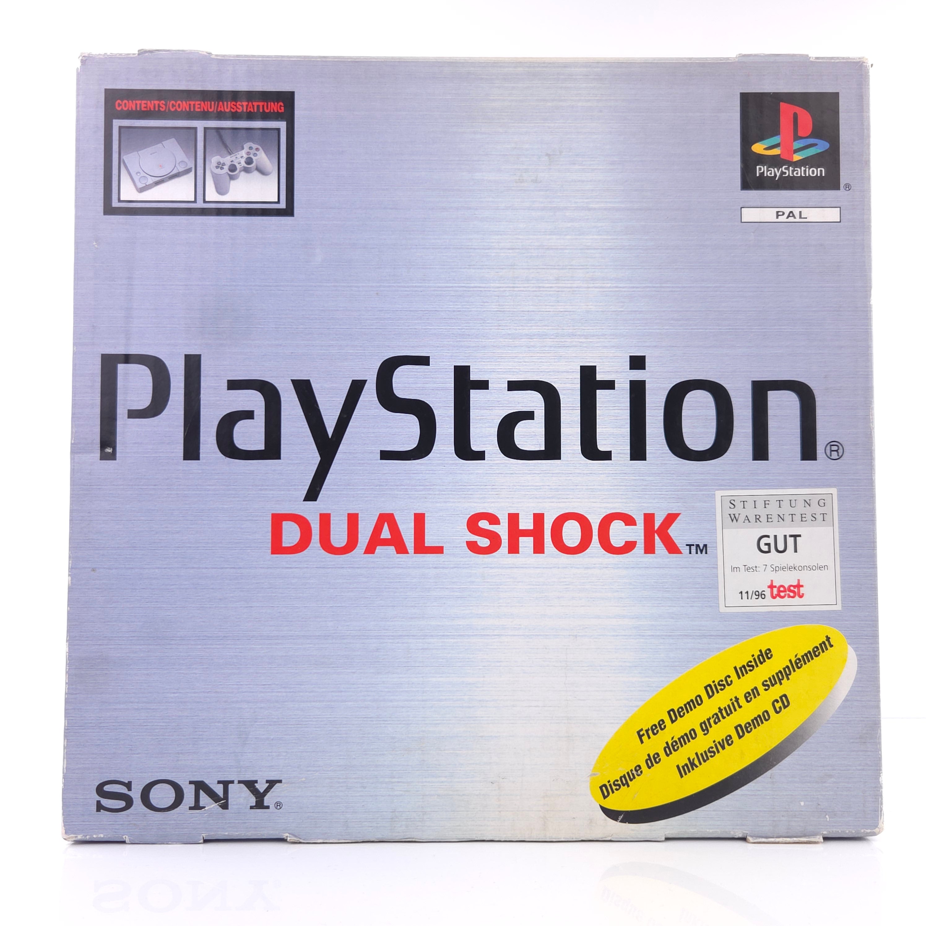 Sony Playstation 1 Konsole Dual Shock PAL OVP