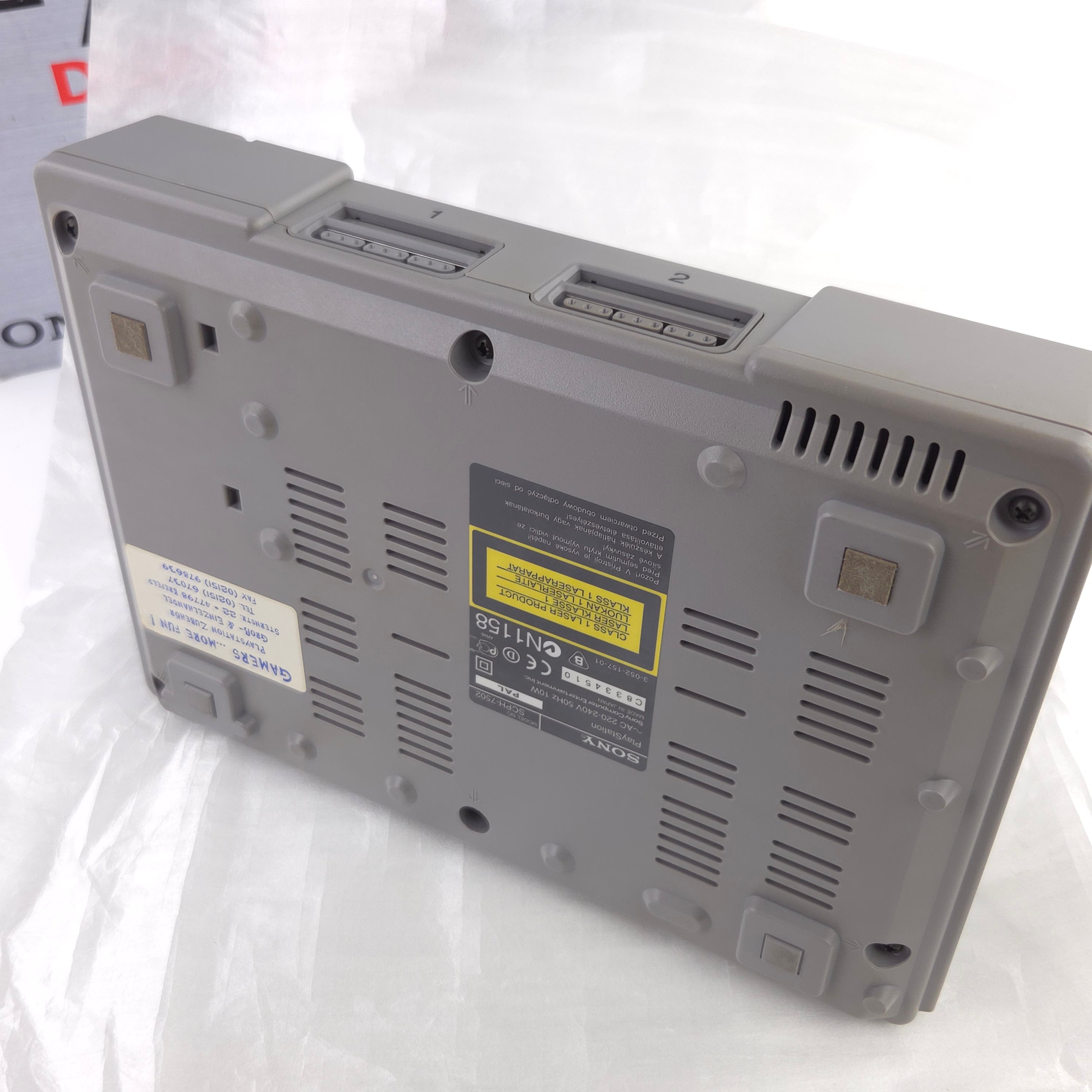 Sony Playstation 1 Konsole Dual Shock PAL OVP