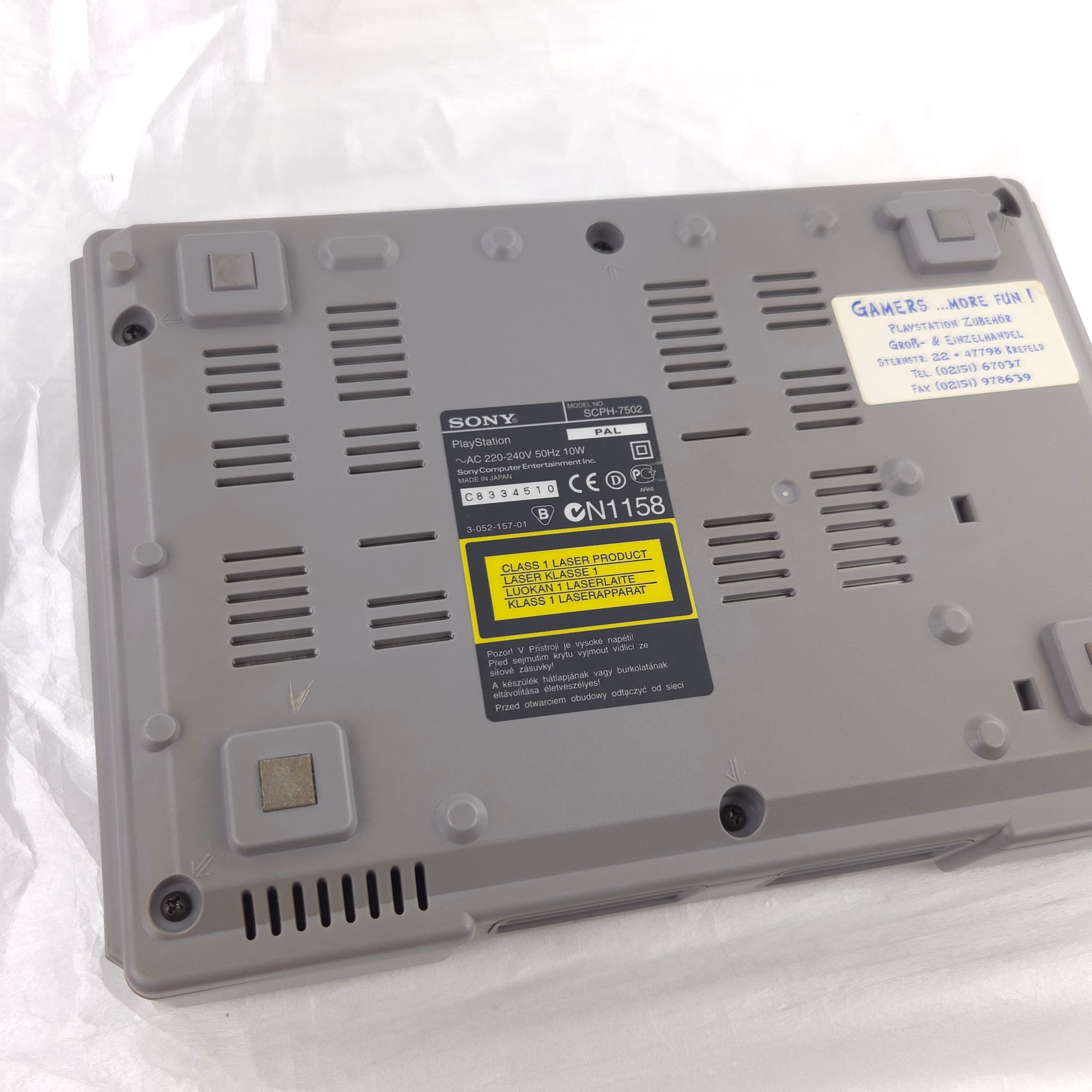 Sony Playstation 1 Konsole Dual Shock PAL OVP