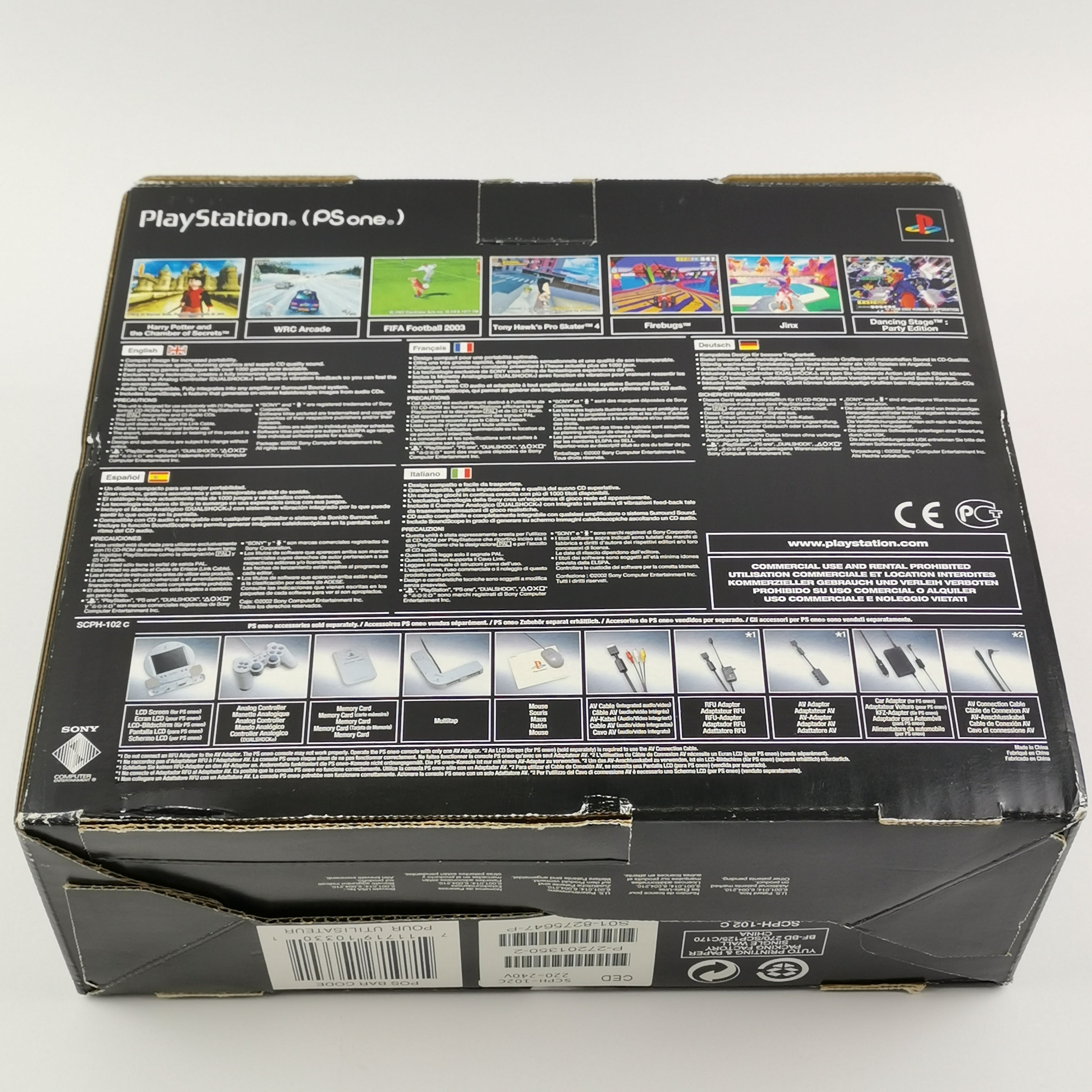 Sony Playstation 1 Konsole Original OVP Neu PAL