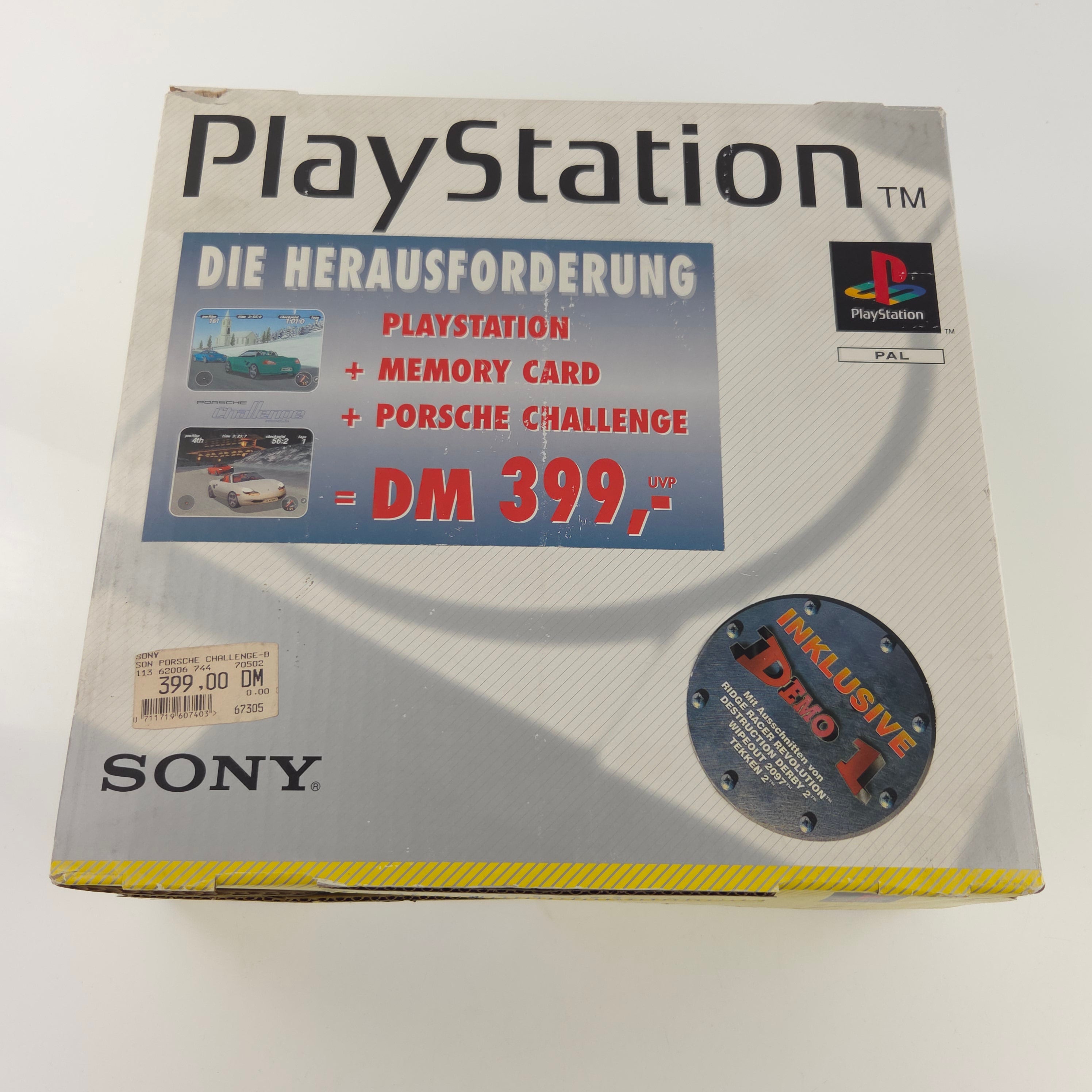 Sony PlayStation 1 Konsole OVP DEMO PAL