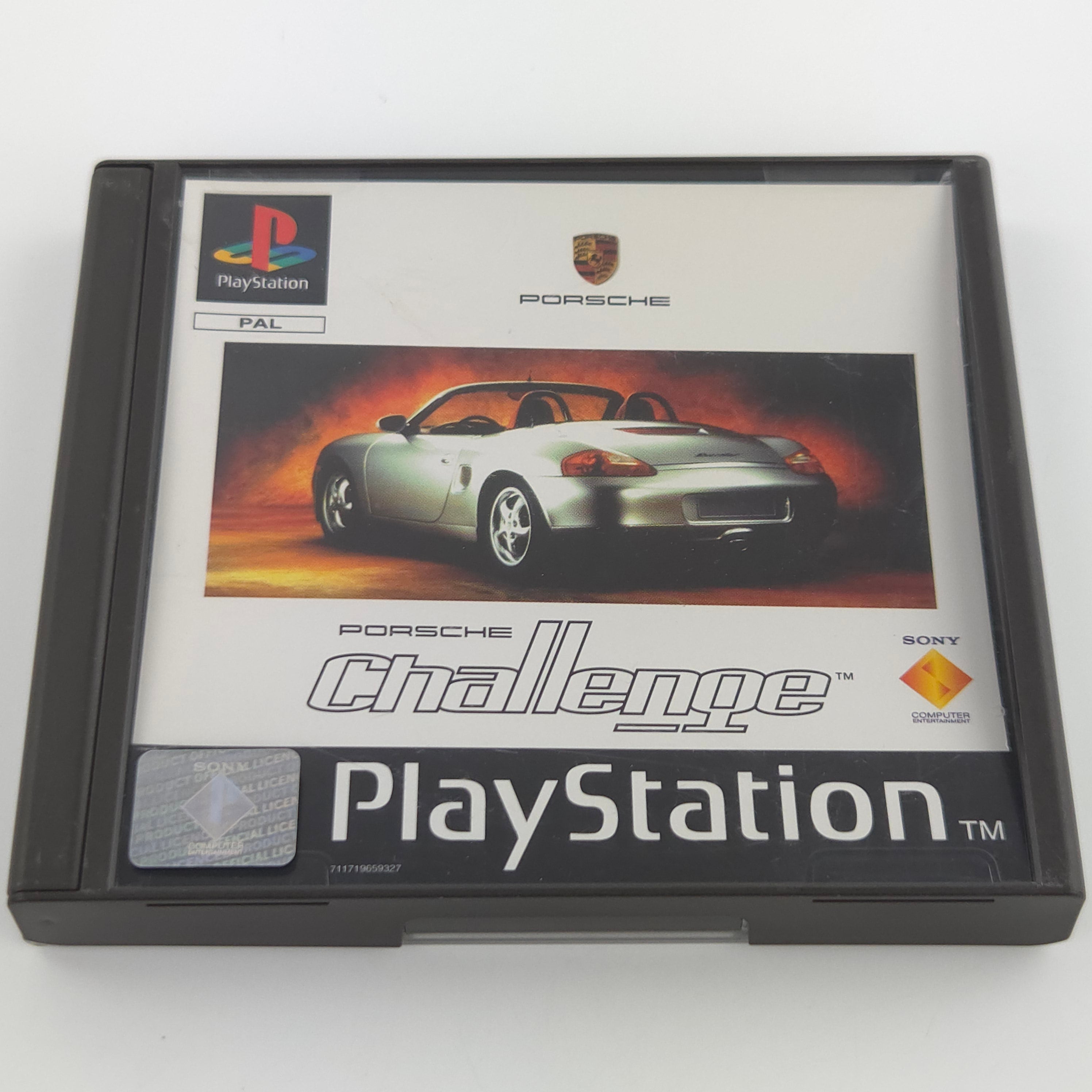 Playstation 1 Spiel Porsche Challenge PS1 OVP PAL EUR