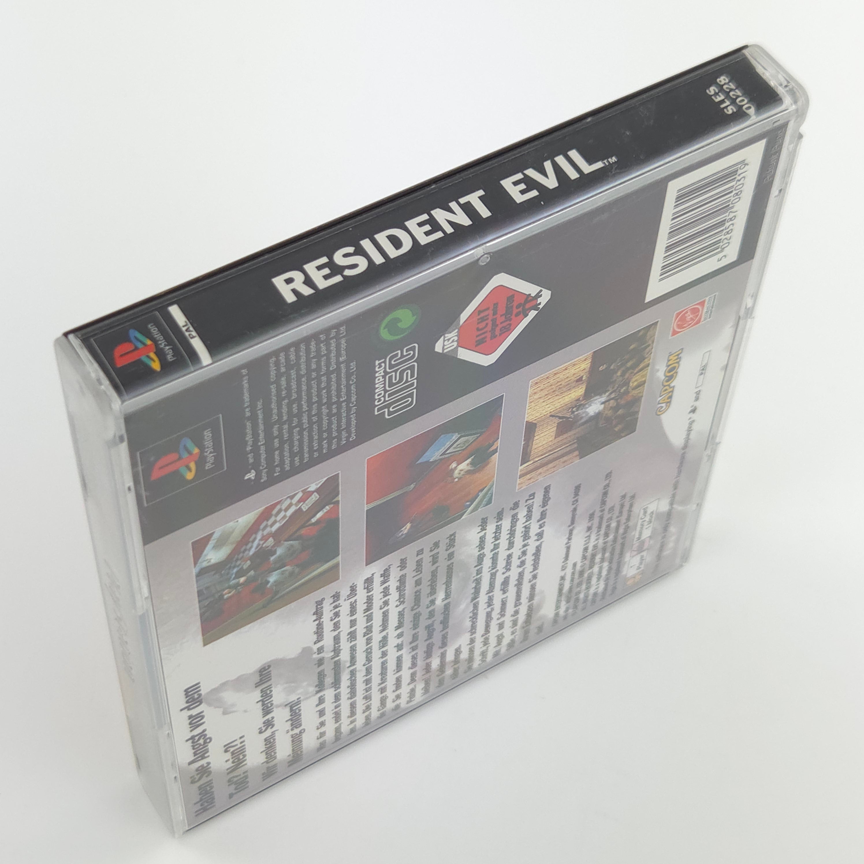 Playstation 1 Spiel Resident Evil PS1 OVP Capcom PAL EUR