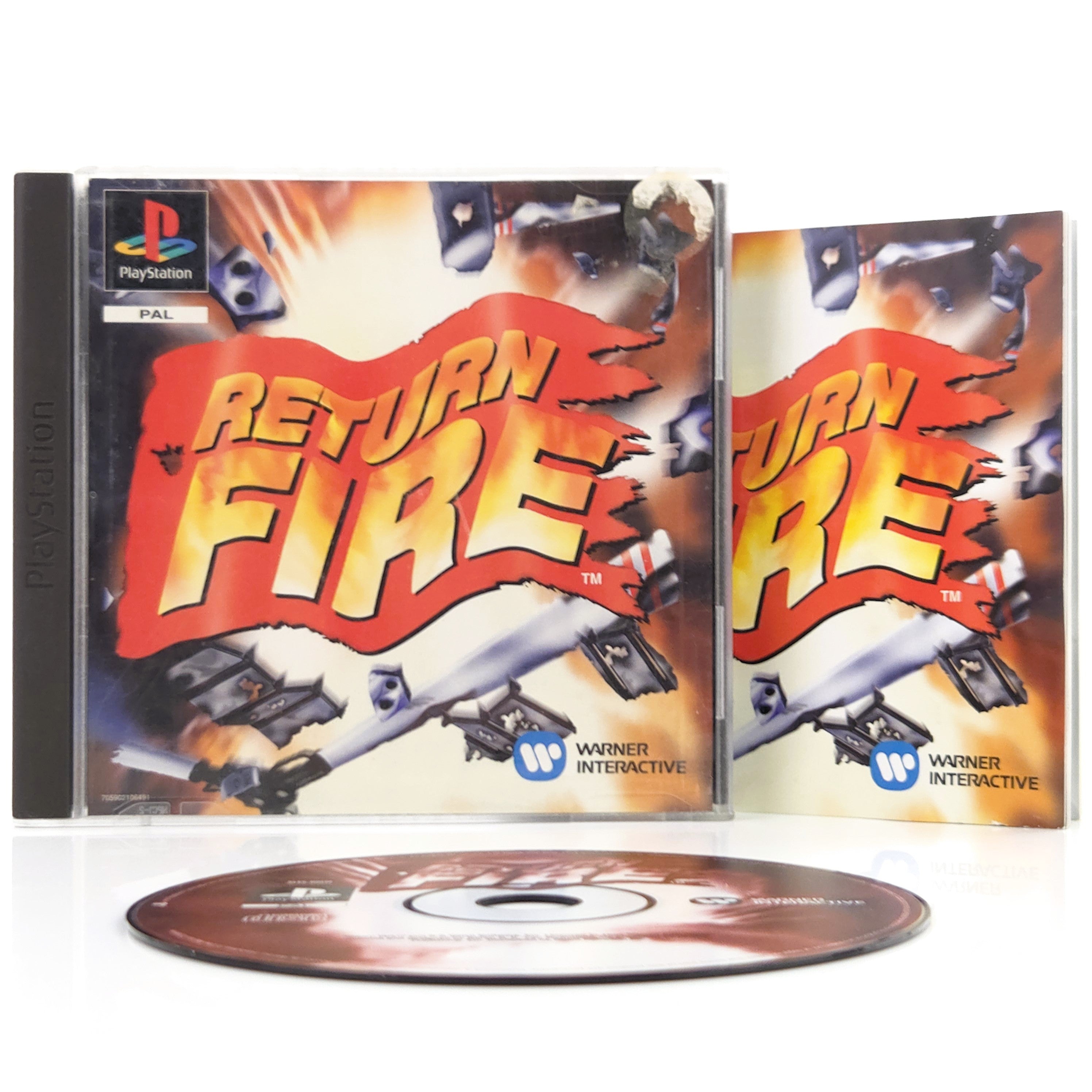 Sony Playstation 1 Spiel Return Fire PS1 OVP PAL EUR