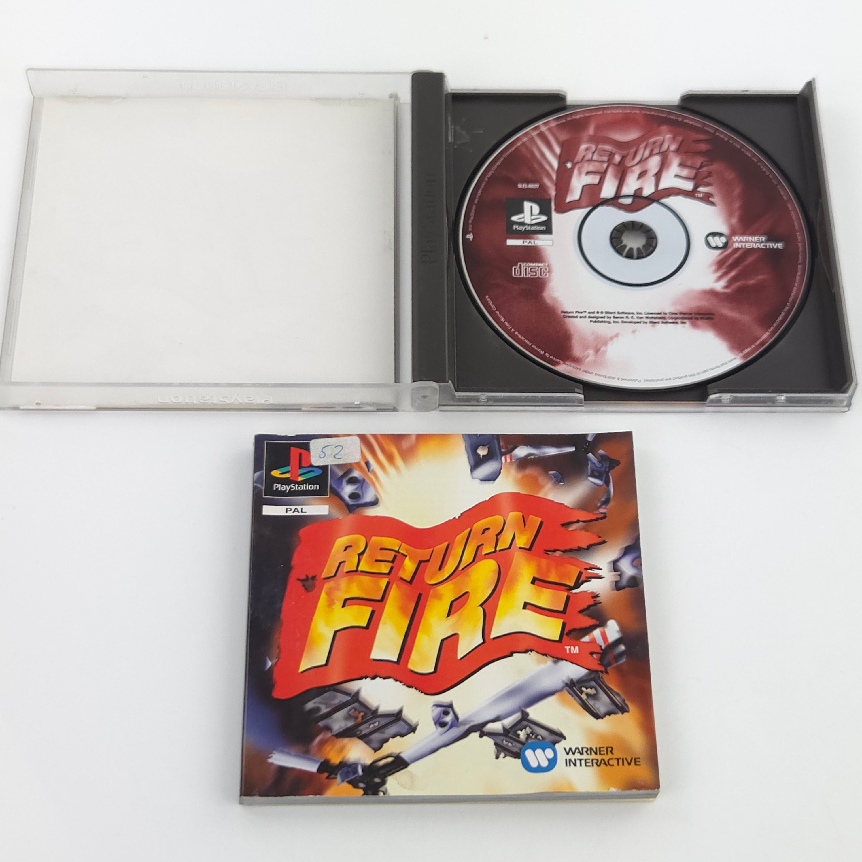 Sony Playstation 1 Spiel Return Fire PS1 OVP PAL EUR