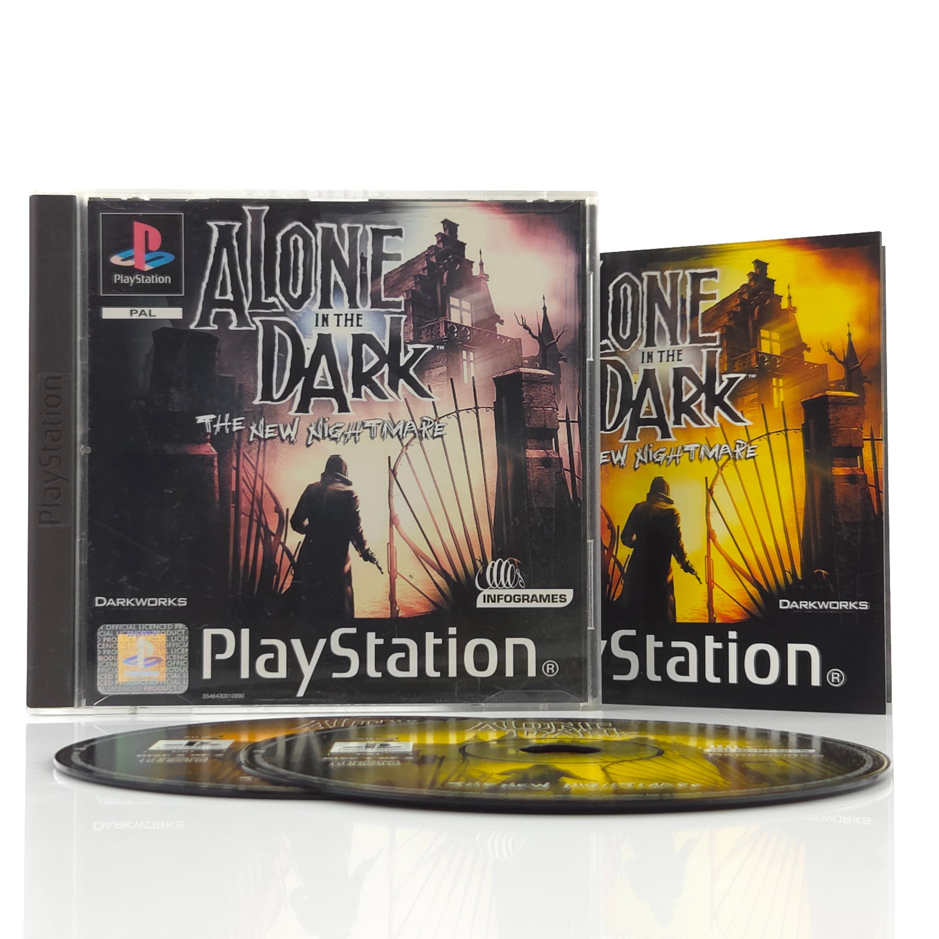 Playstation 1 Spiel Alone in the Dark OVP PAL