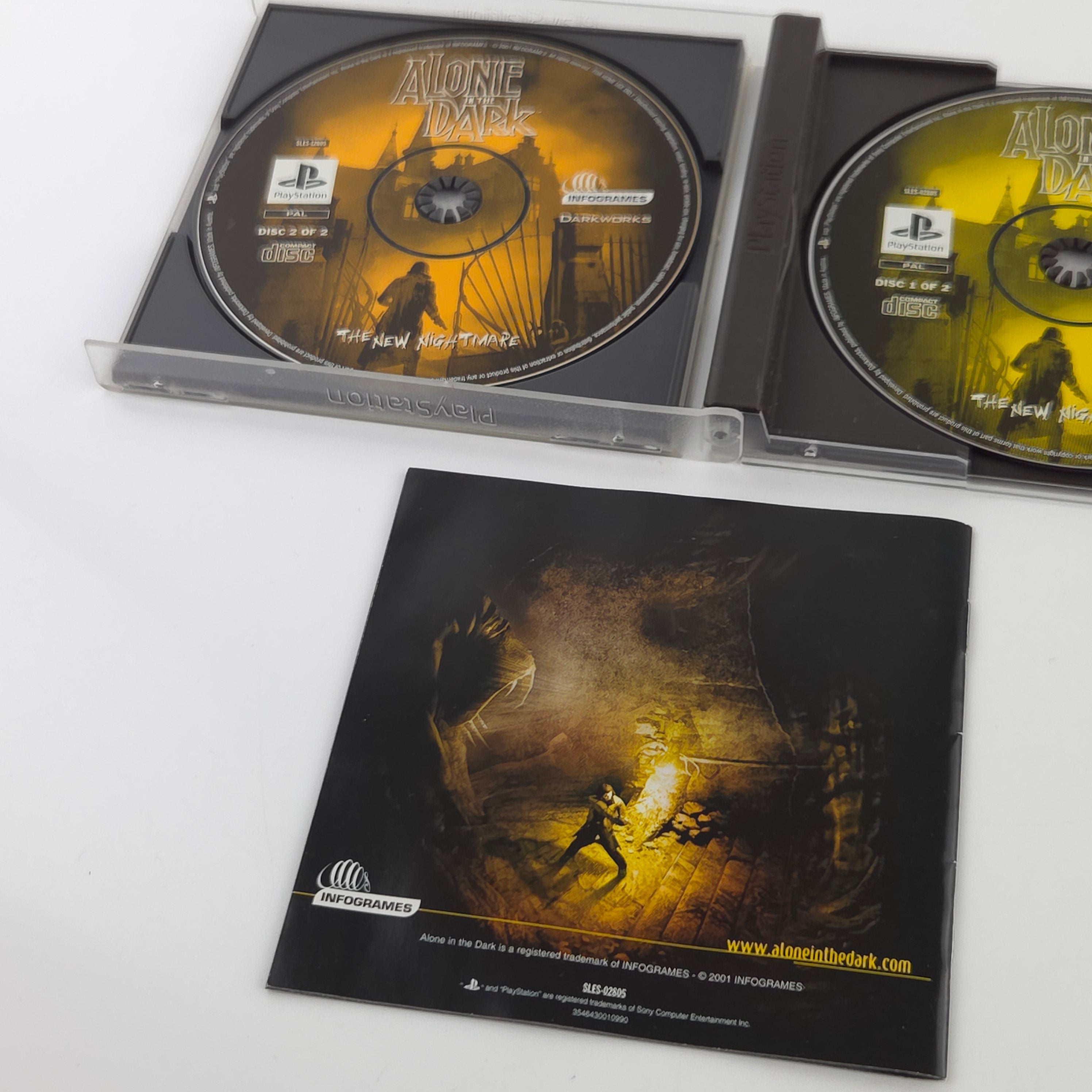 Playstation 1 Spiel Alone in the Dark OVP PAL