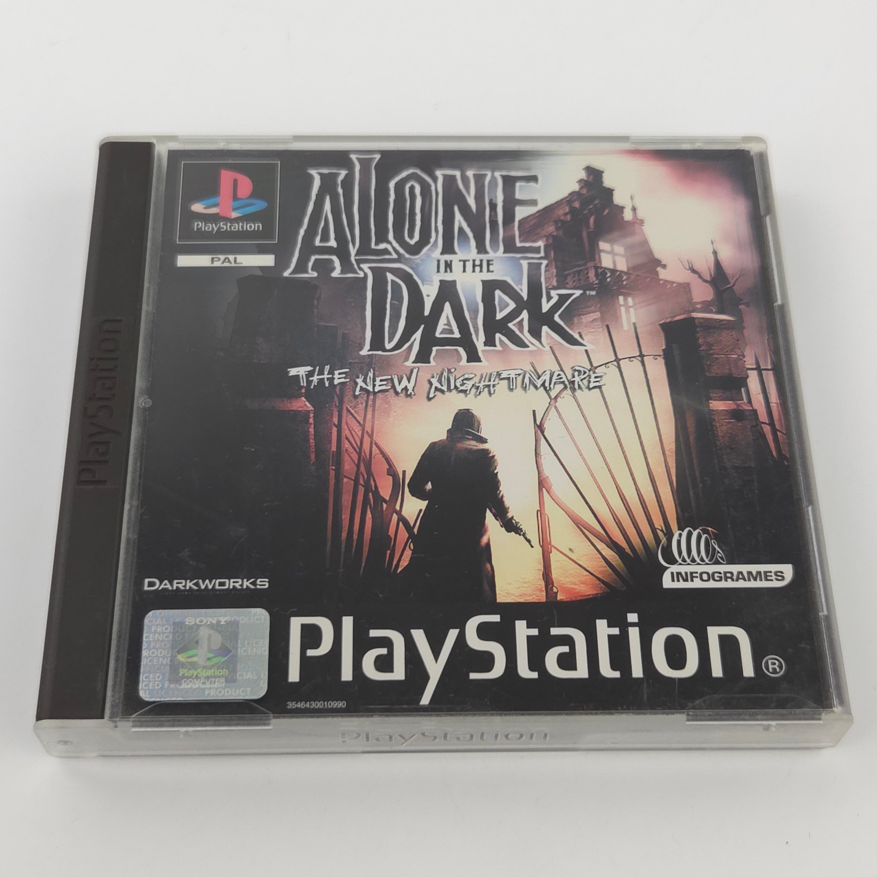 Playstation 1 Spiel Alone in the Dark OVP PAL