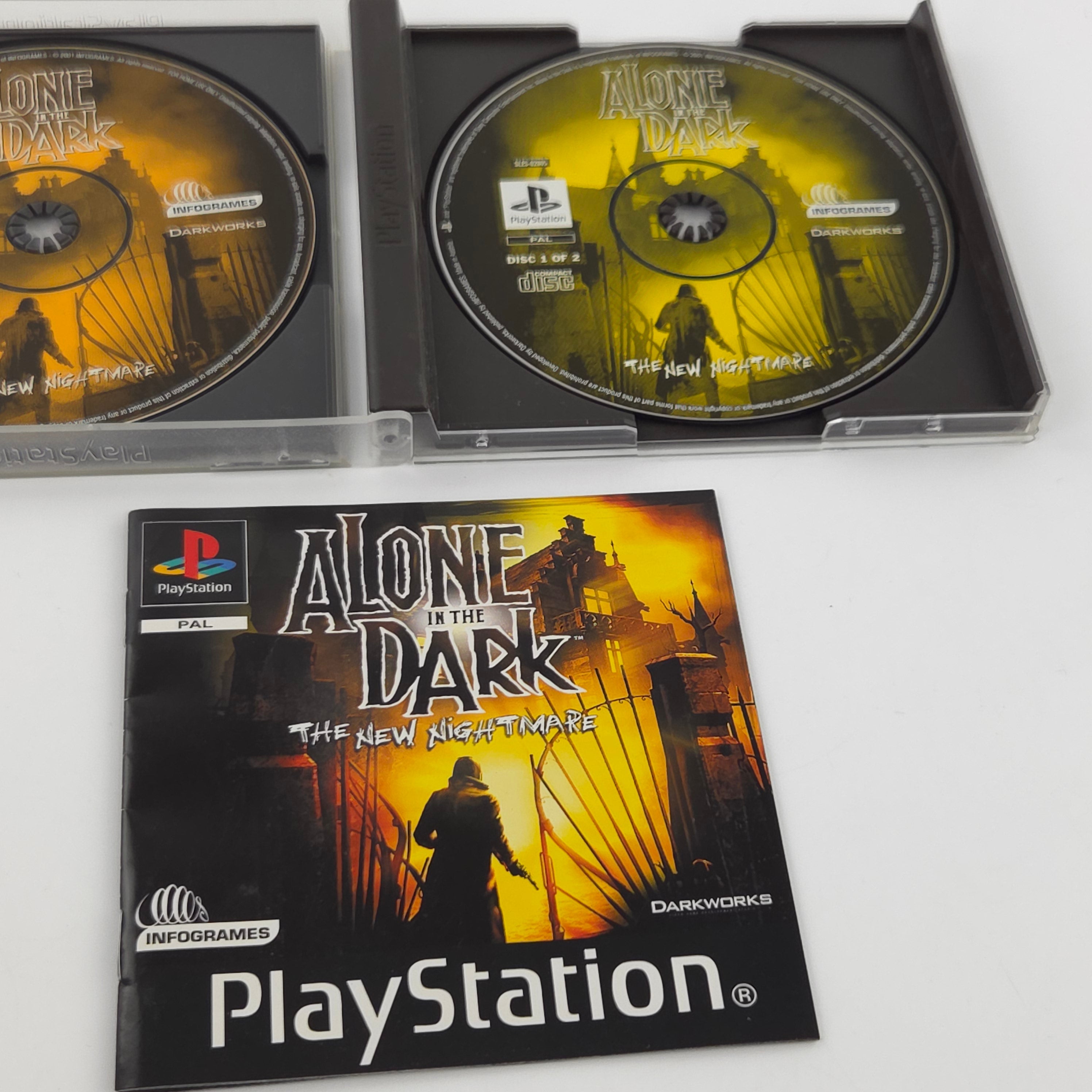 Playstation 1 Spiel Alone in the Dark OVP PAL