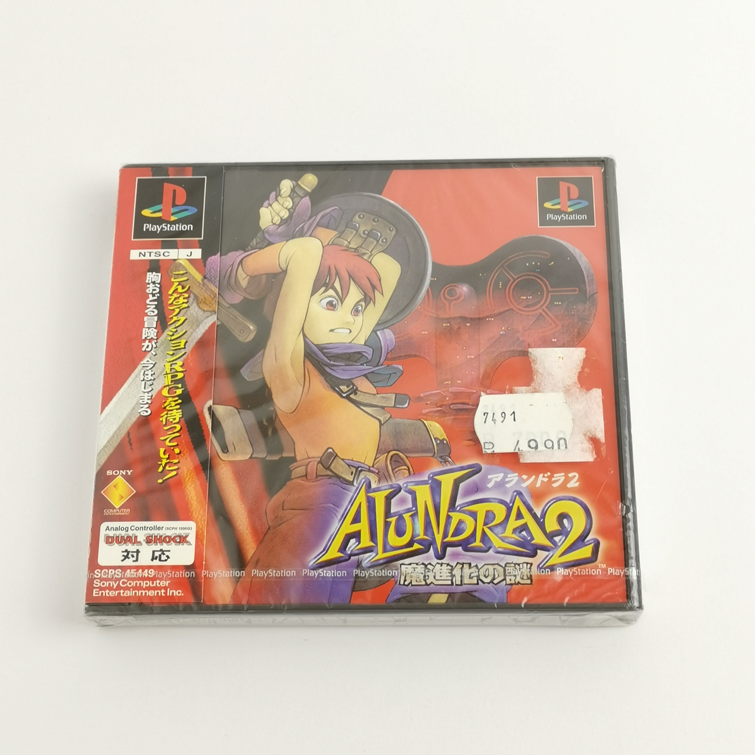 Playstation 1 Spiel – Alundra 2 PS1 NTSC-J Neu Sealed